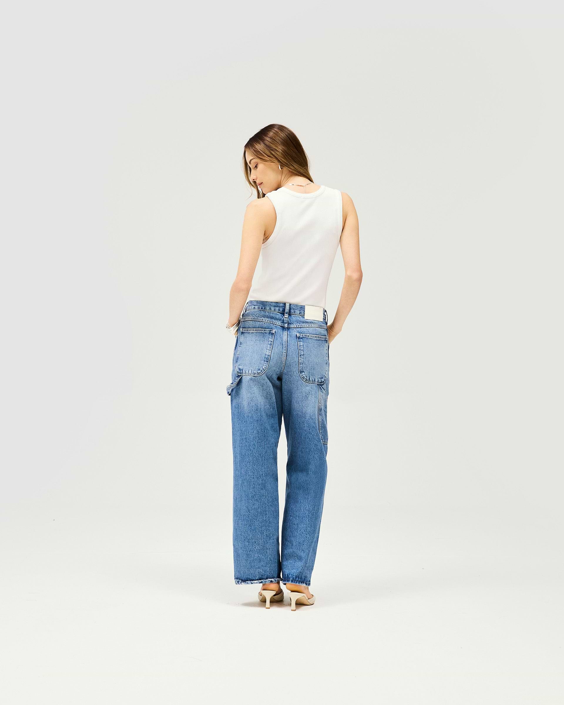 Skater Jean - Washed Blue