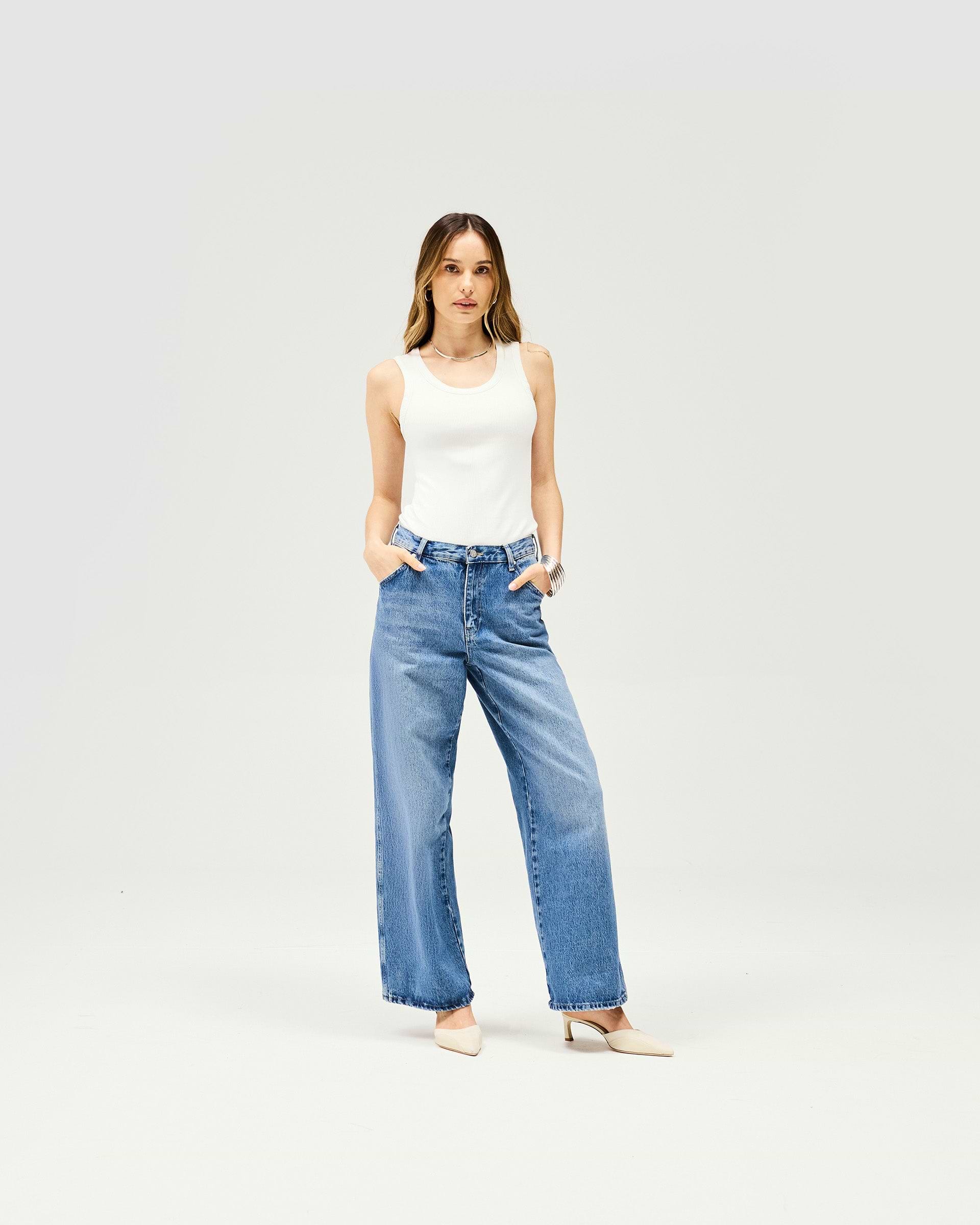 Skater Jean - Washed Blue