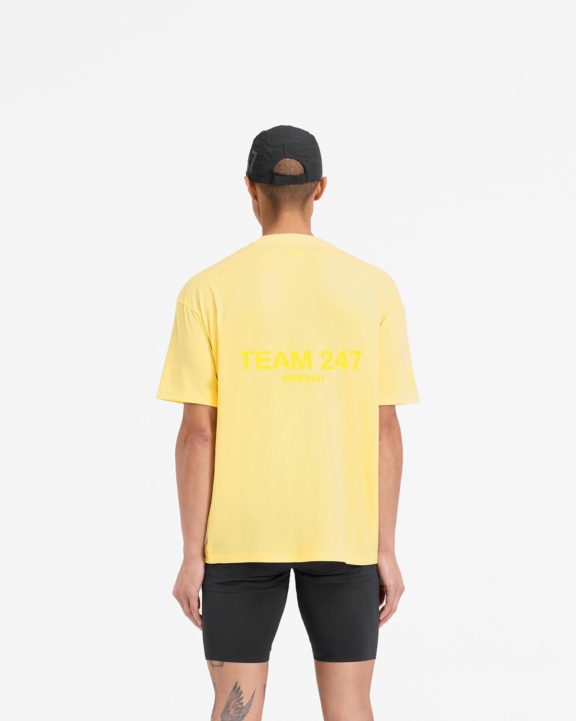 Team 247 Oversized T-Shirt - Lemon