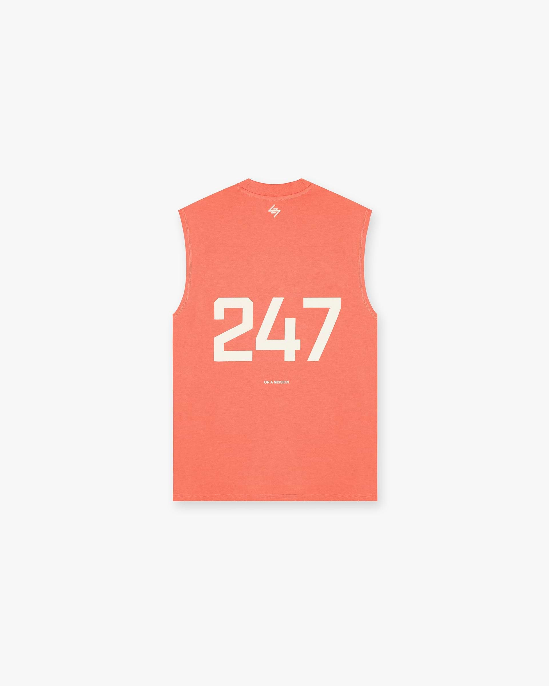 247 Oversized Tank - Coral