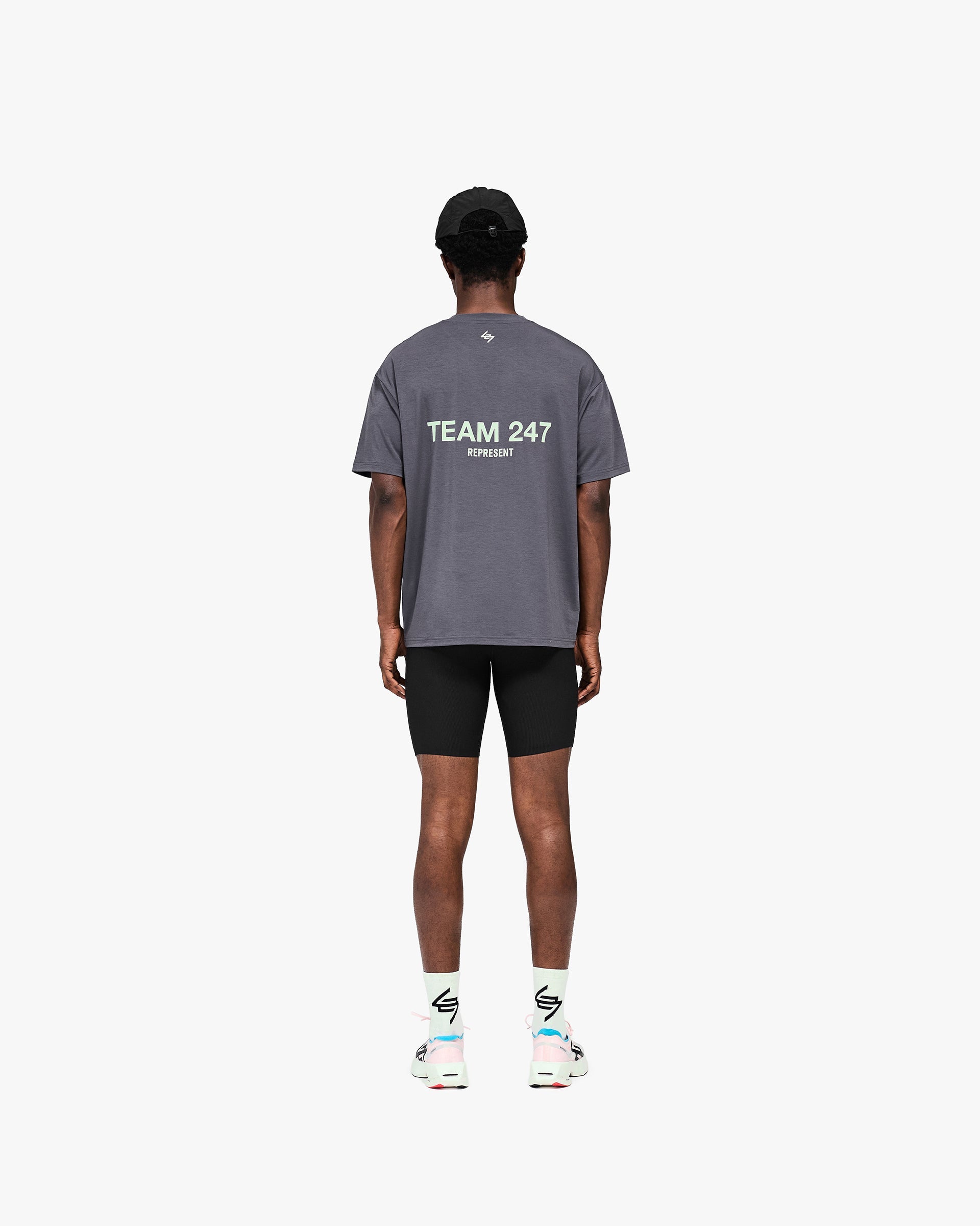 247 Team Oversized T-Shirt - Graphene