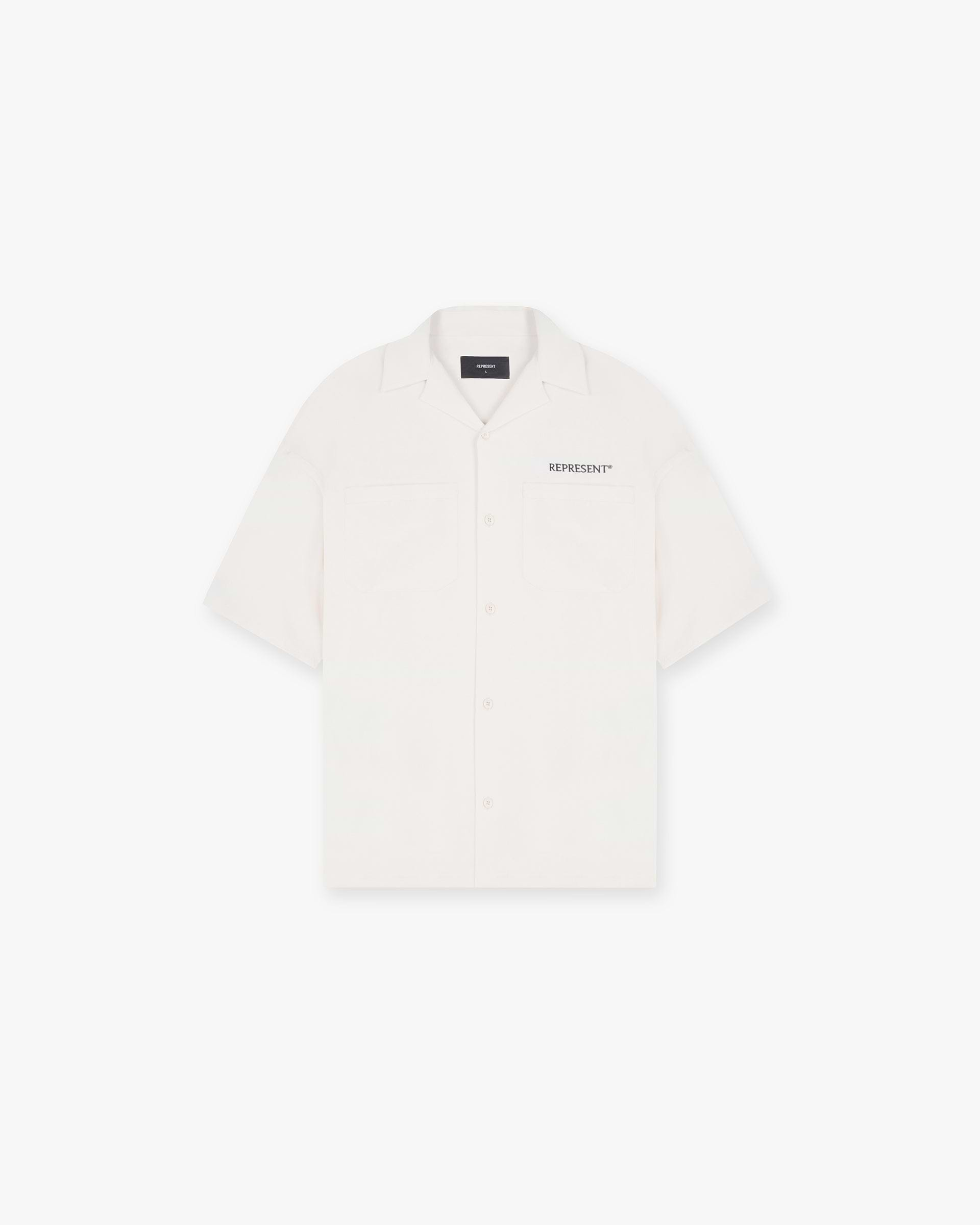 Bowling Shirt - Flat White