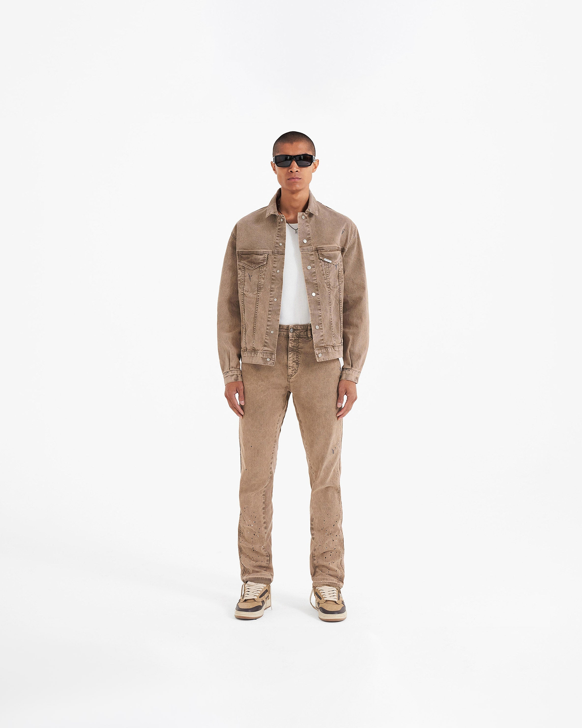 Straight Leg Raw Hem - Dust