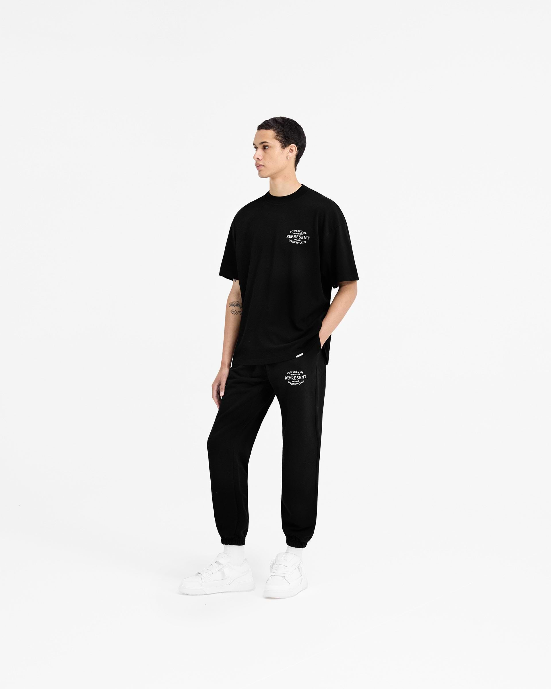 Represent Owners Club Stamp T-Shirt - Jet Black