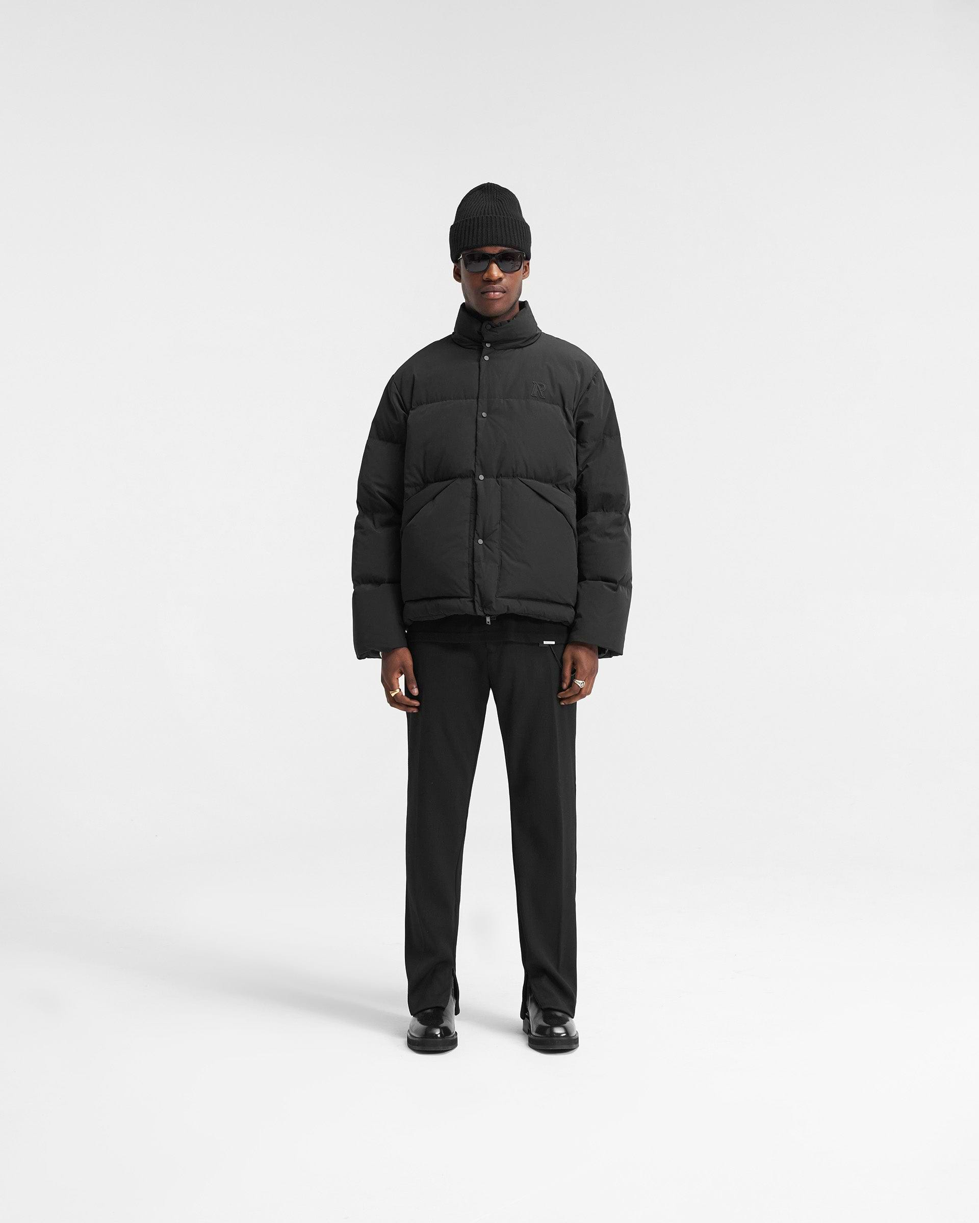 Puffer Jacket - Jet Black