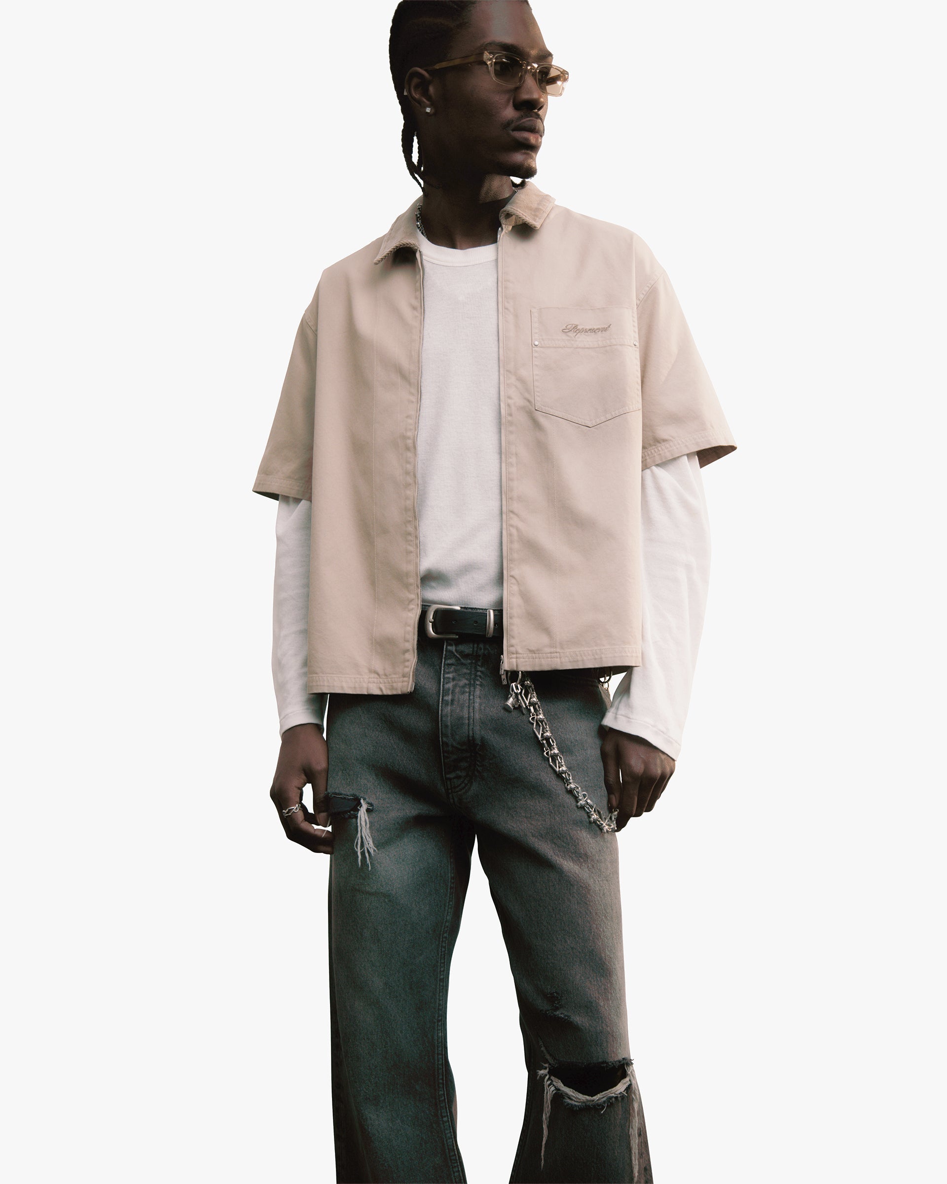 Ramona Shirt - Vintage Khaki