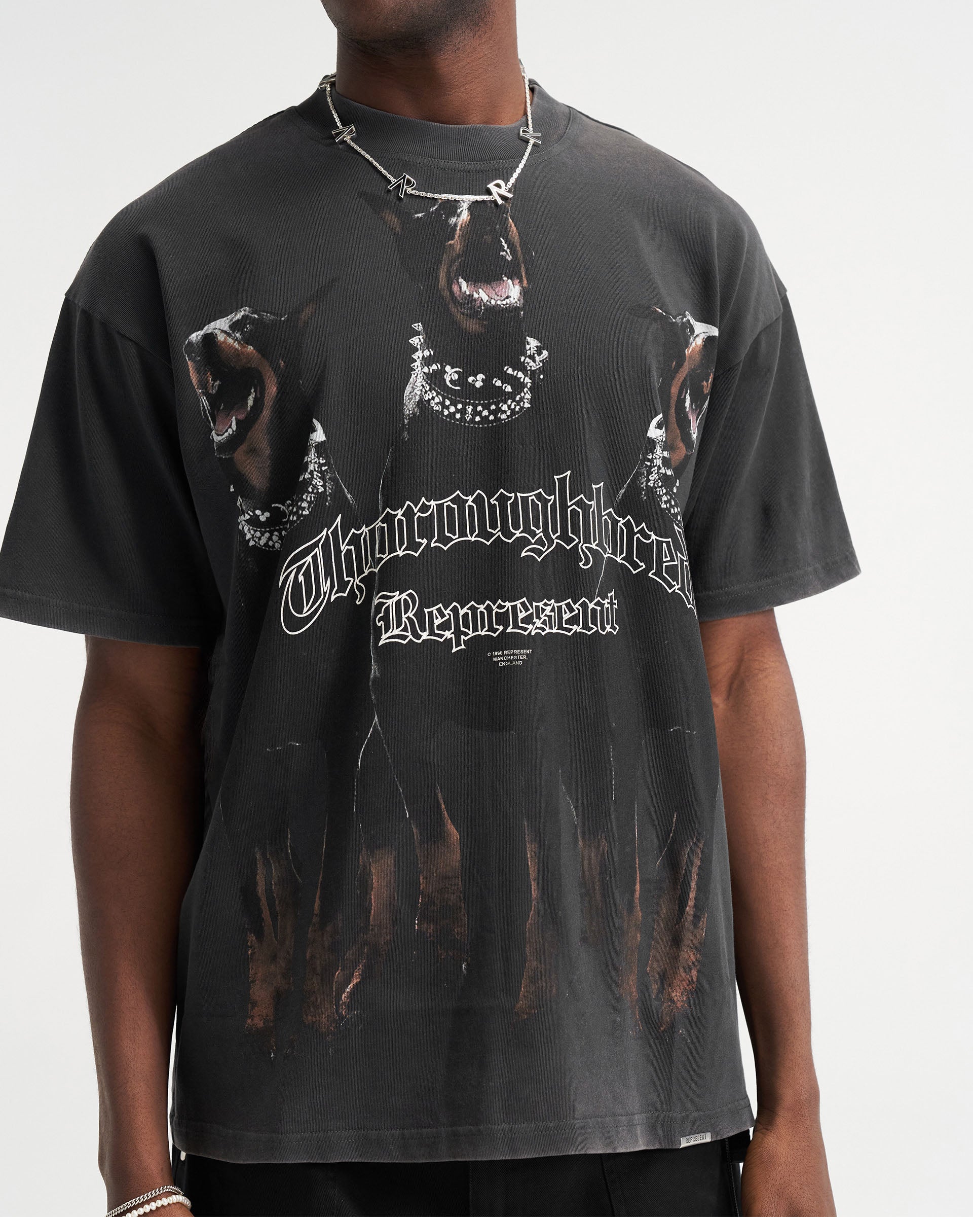 Thoroughbred T-Shirt | Vintage Black T-Shirts | Represent | REPRESENT