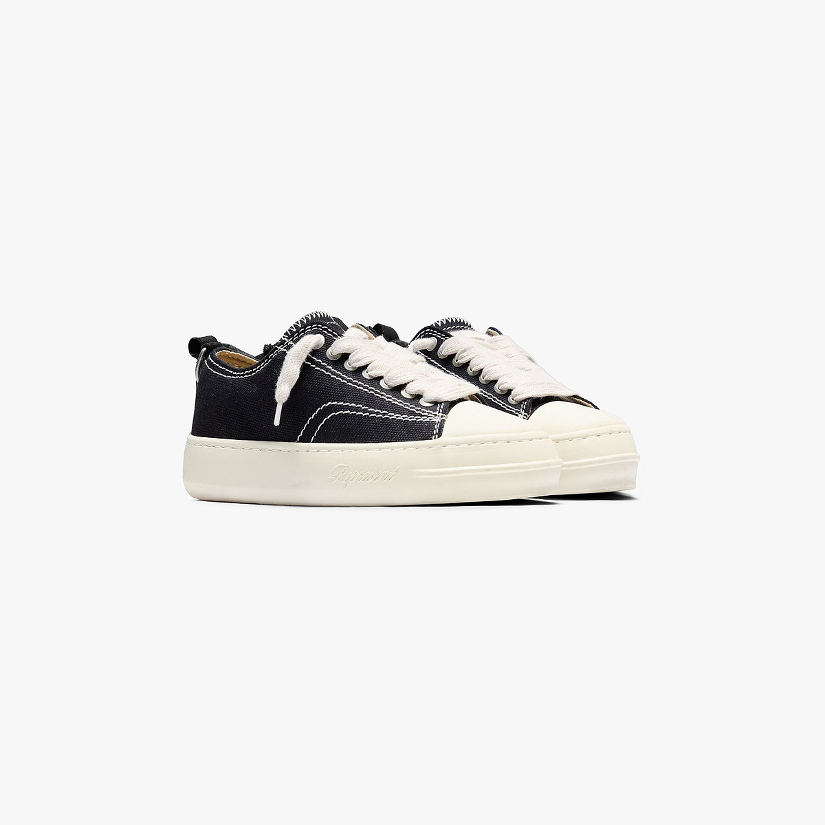Rep-Cap Jet Black | Mens Footwear | REPRESENT