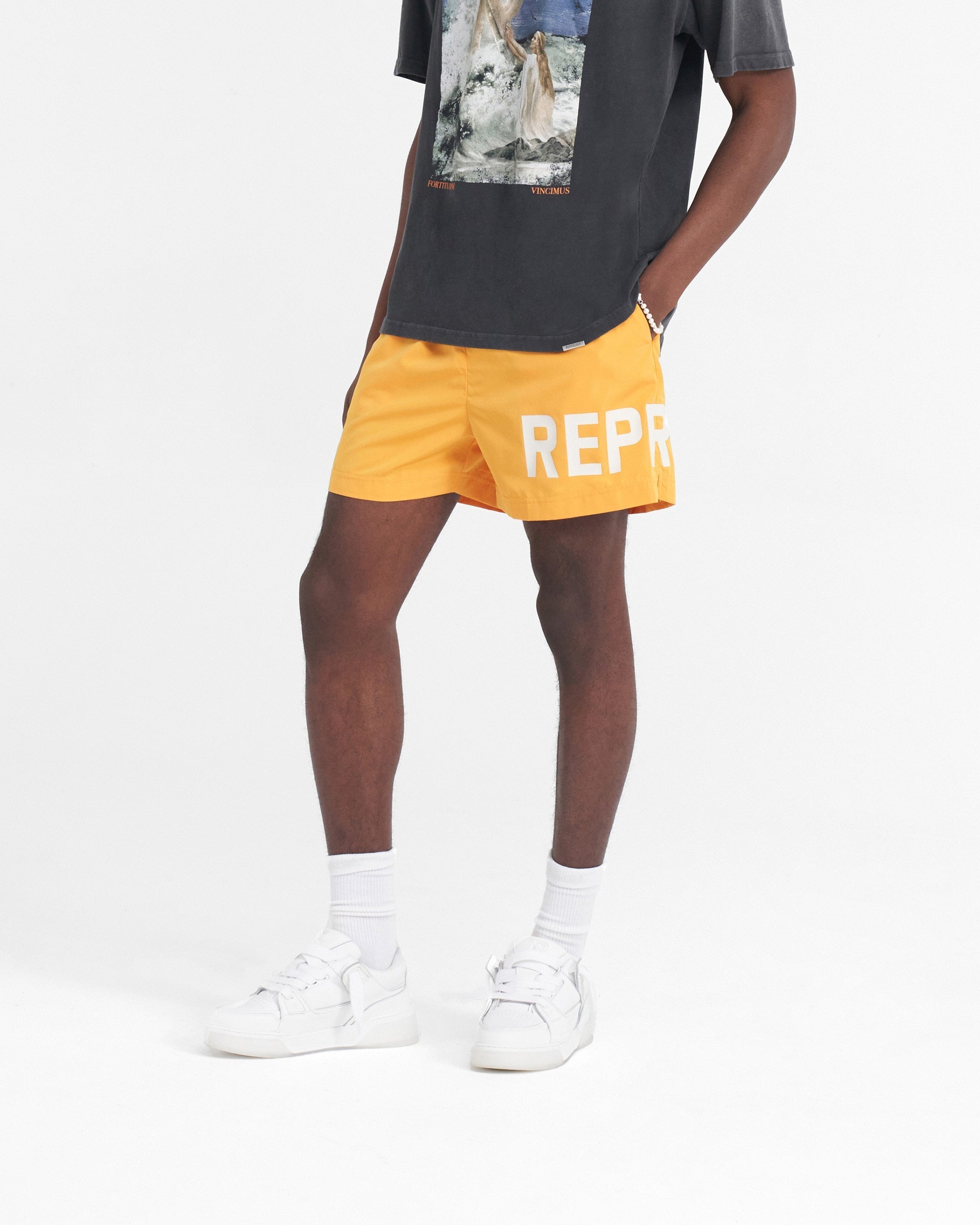 Represent Swim Short - Mango