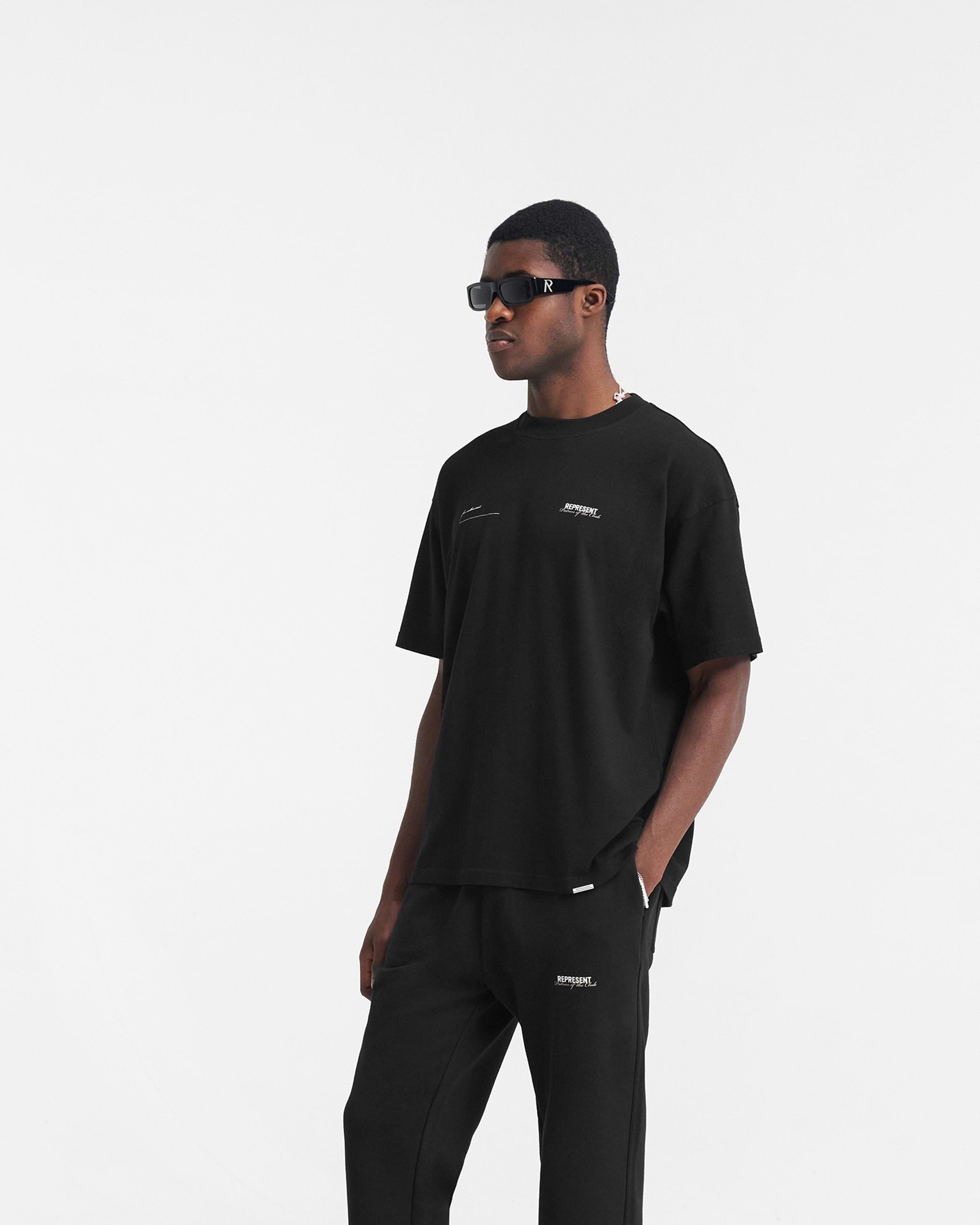 aclent Number logo loose uniform tee