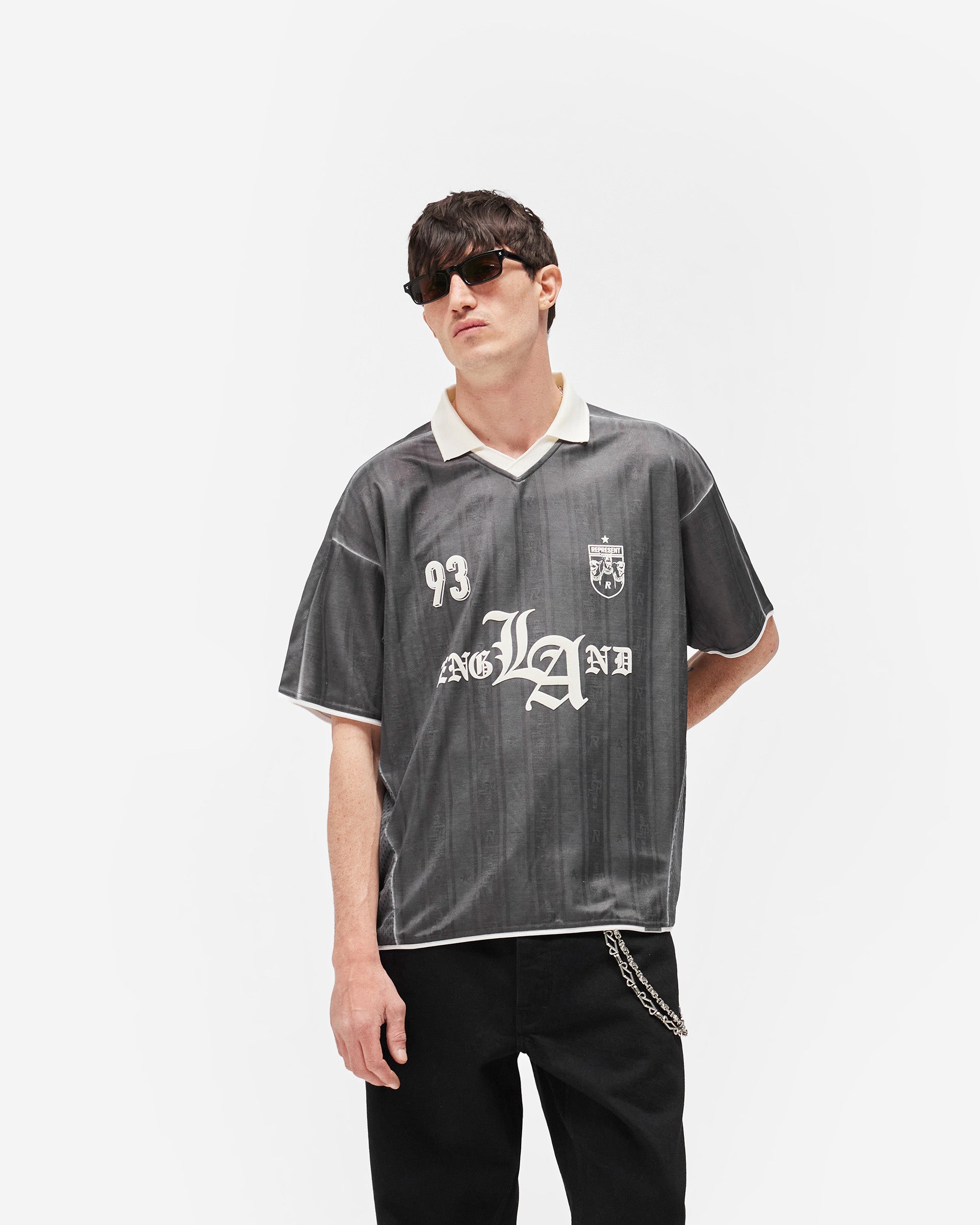 Thoroughbred Jersey  - Washed Black