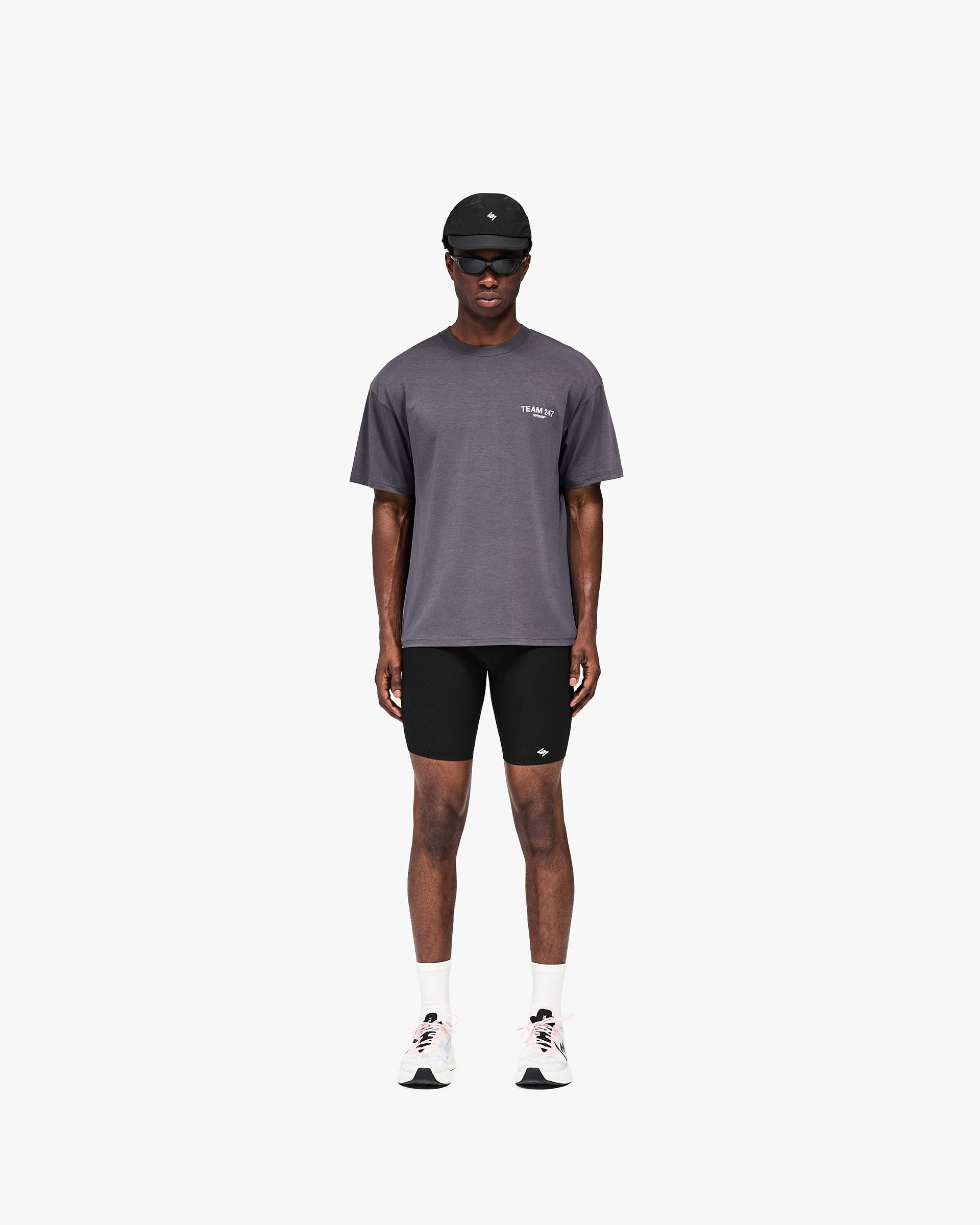 247 Team Oversized T-Shirt - Graphene