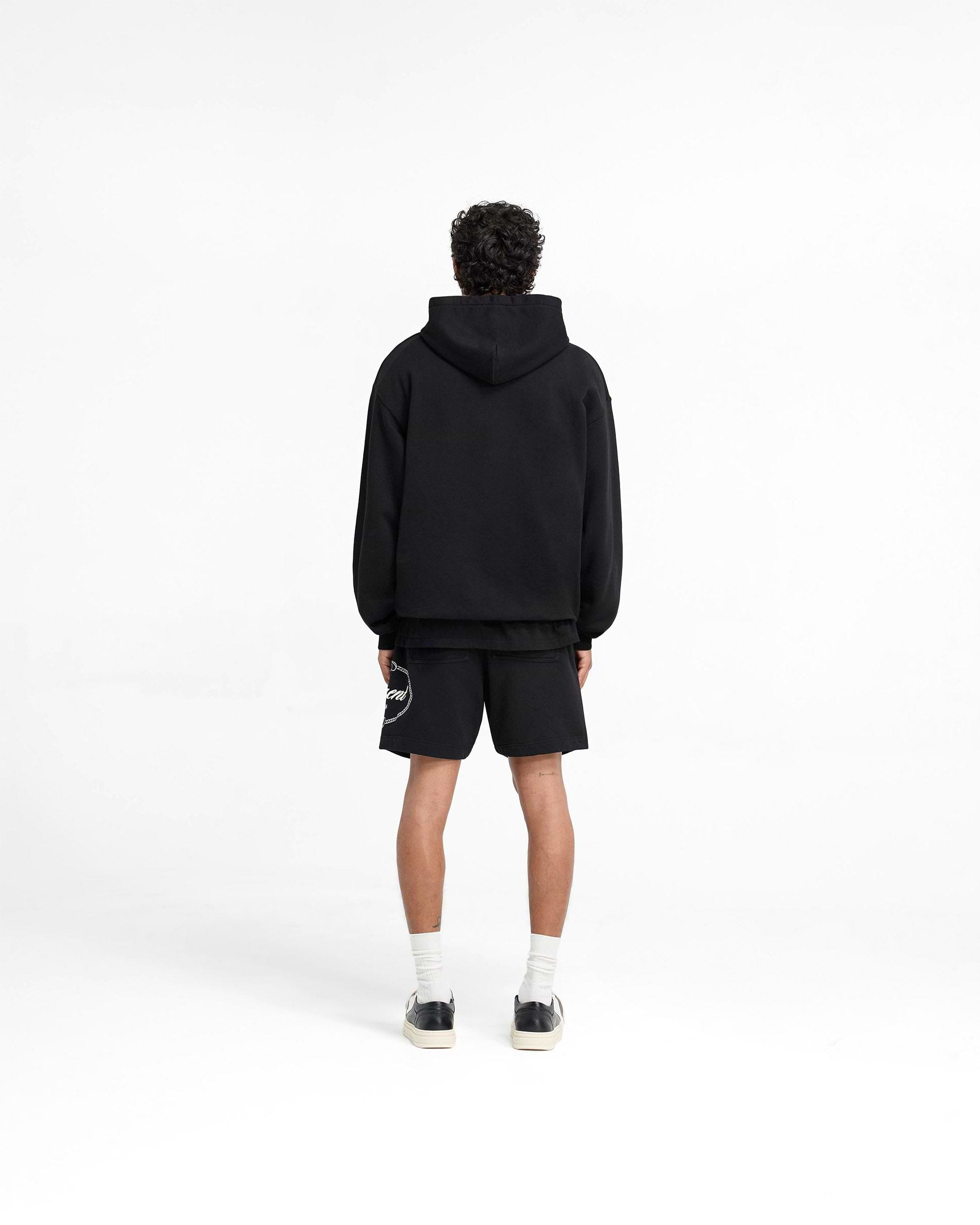 Represent X Harrods Crest Hoodie - Jet Black