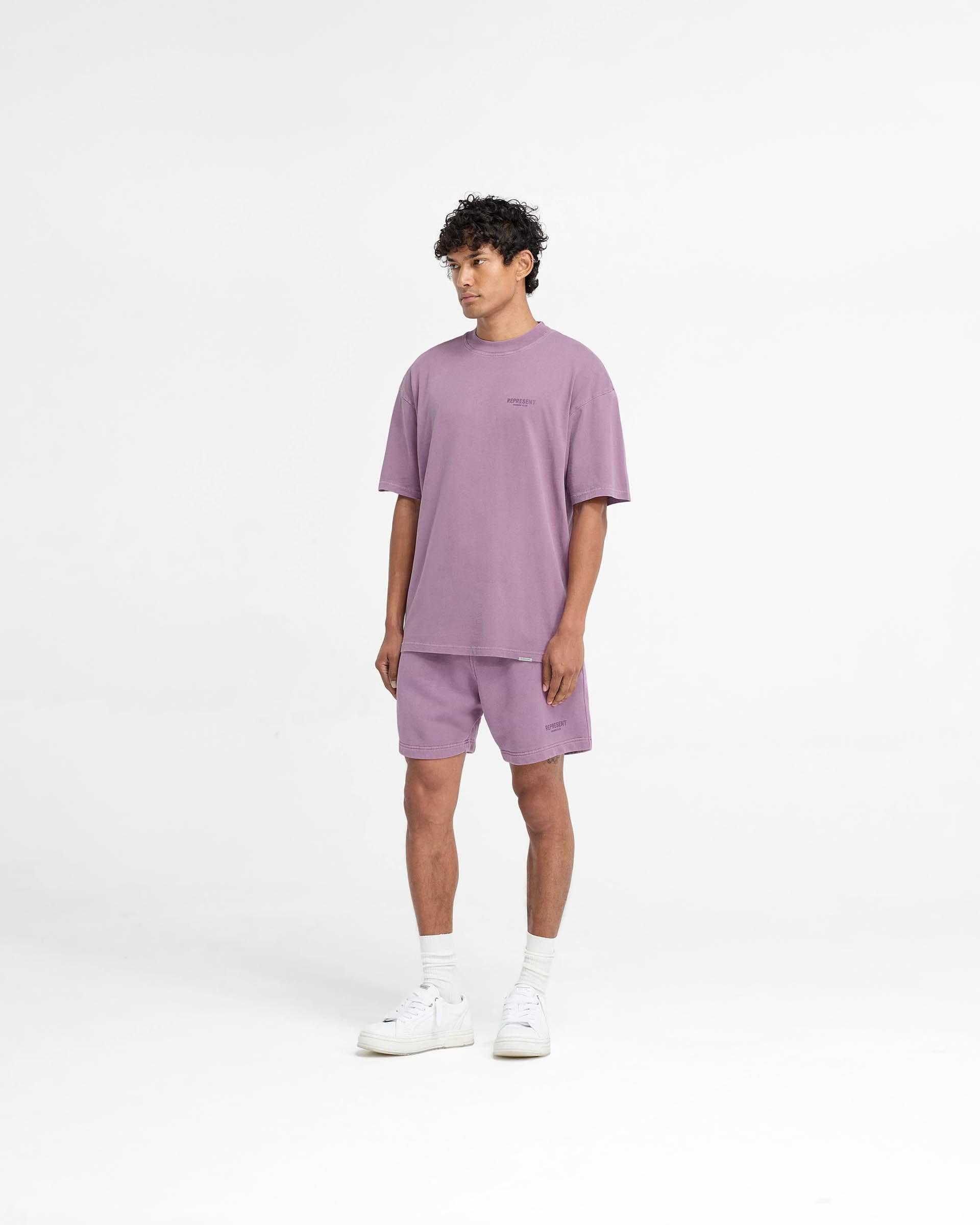 Represent Owners Club Shorts - Mid Purple