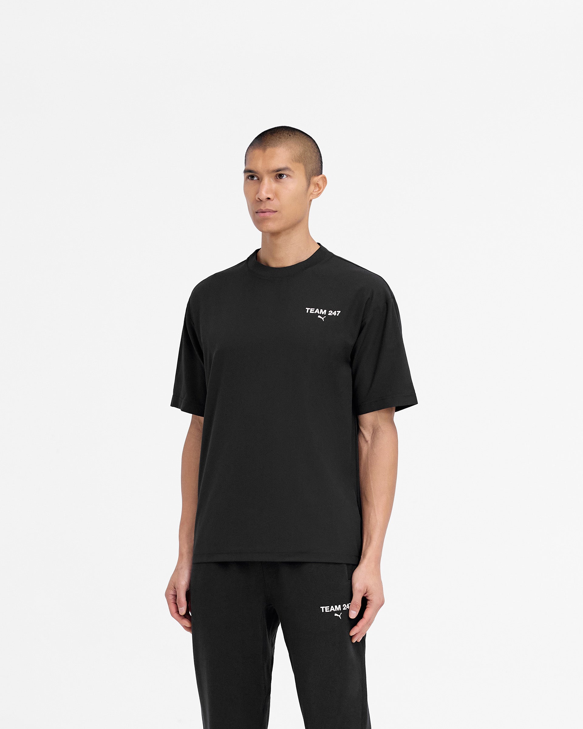 247 X Puma Oversized T-Shirt - Black