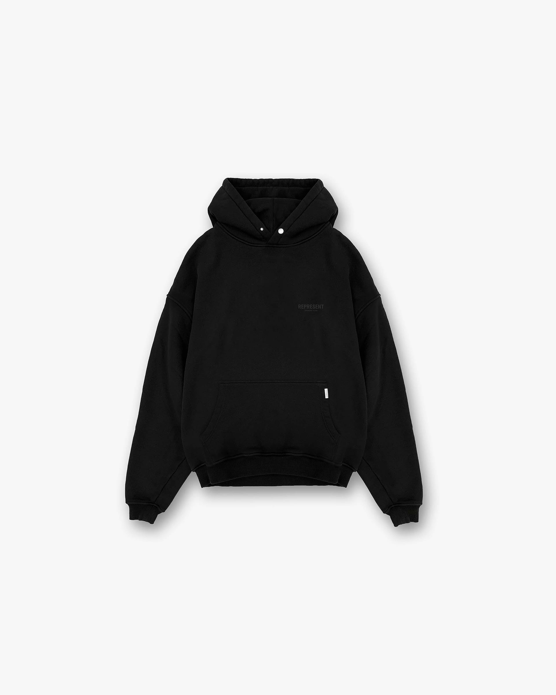 Represent Owners Club Hoodie - Black Reflective