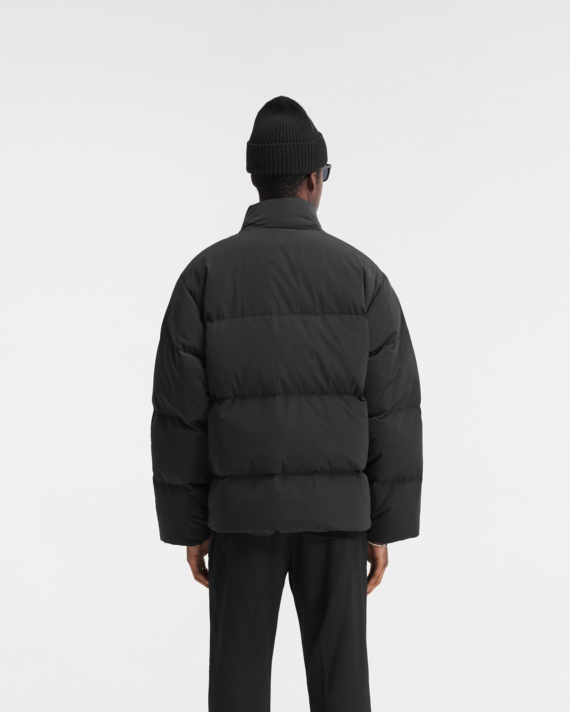 Puffer Jacket - Jet Black