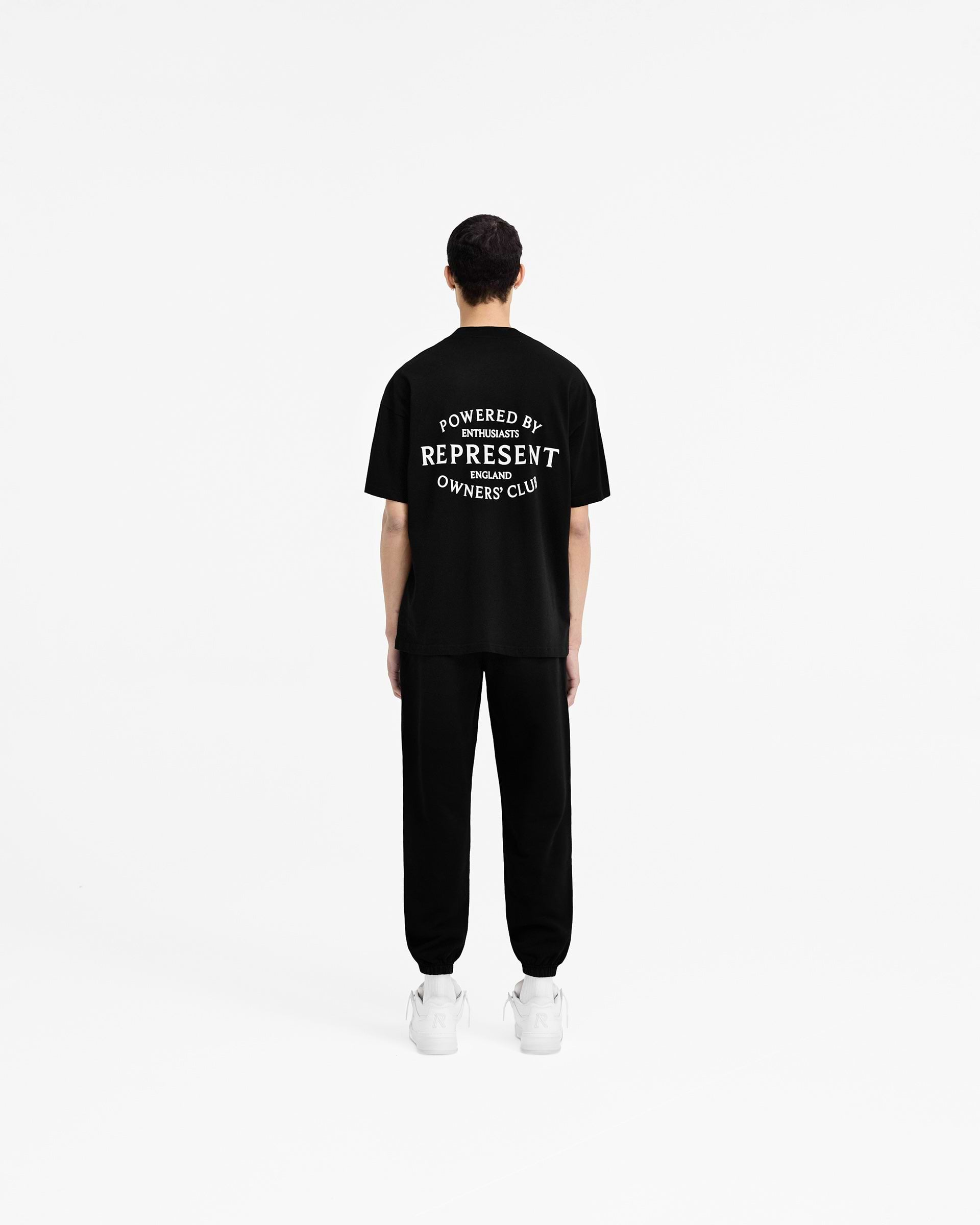 Represent Owners Club Stamp T-Shirt - Jet Black