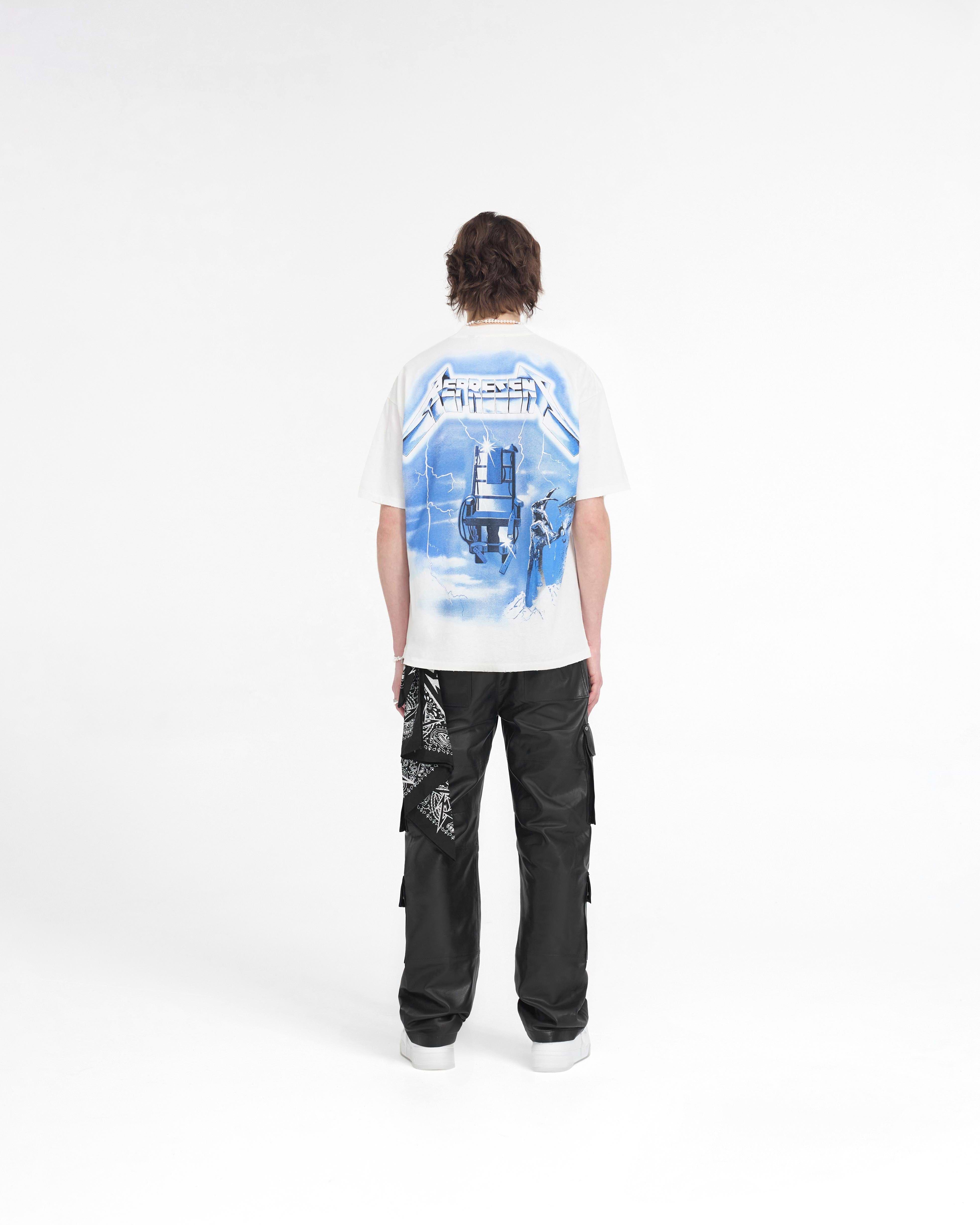 Metallica Ride The Lightning T-Shirt | Flat White | REPRESENT