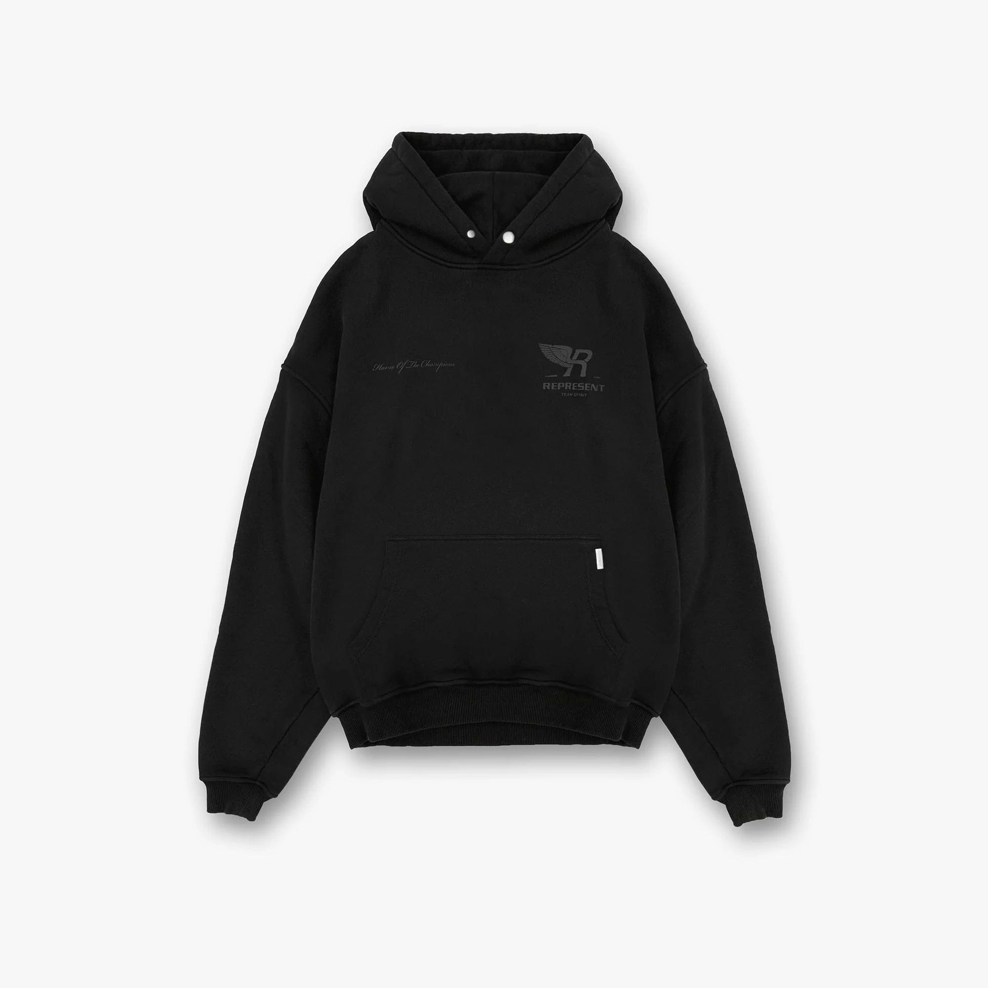 Team Spirit Hoodie - Off Black