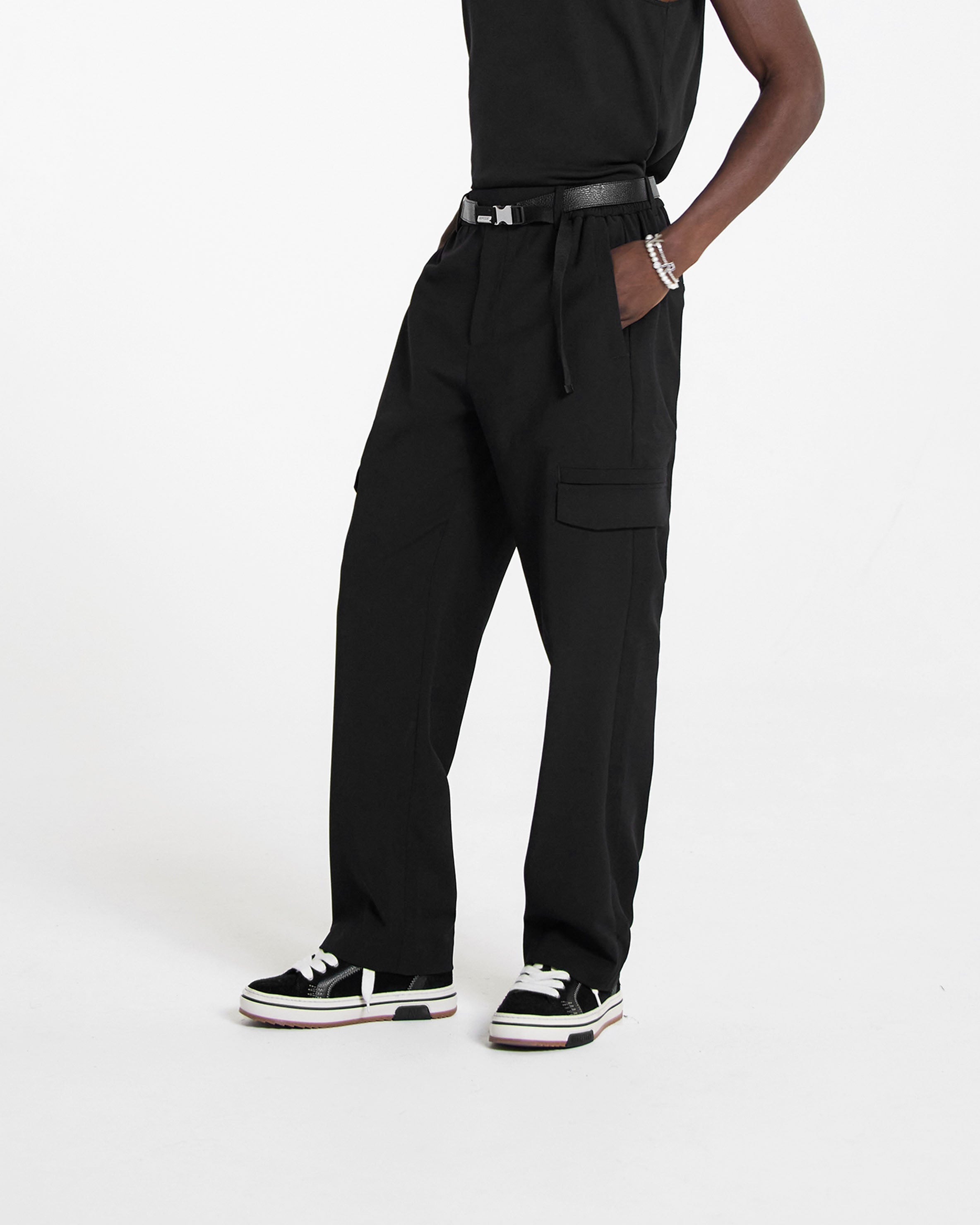 Relaxed Cargo Pant - Black