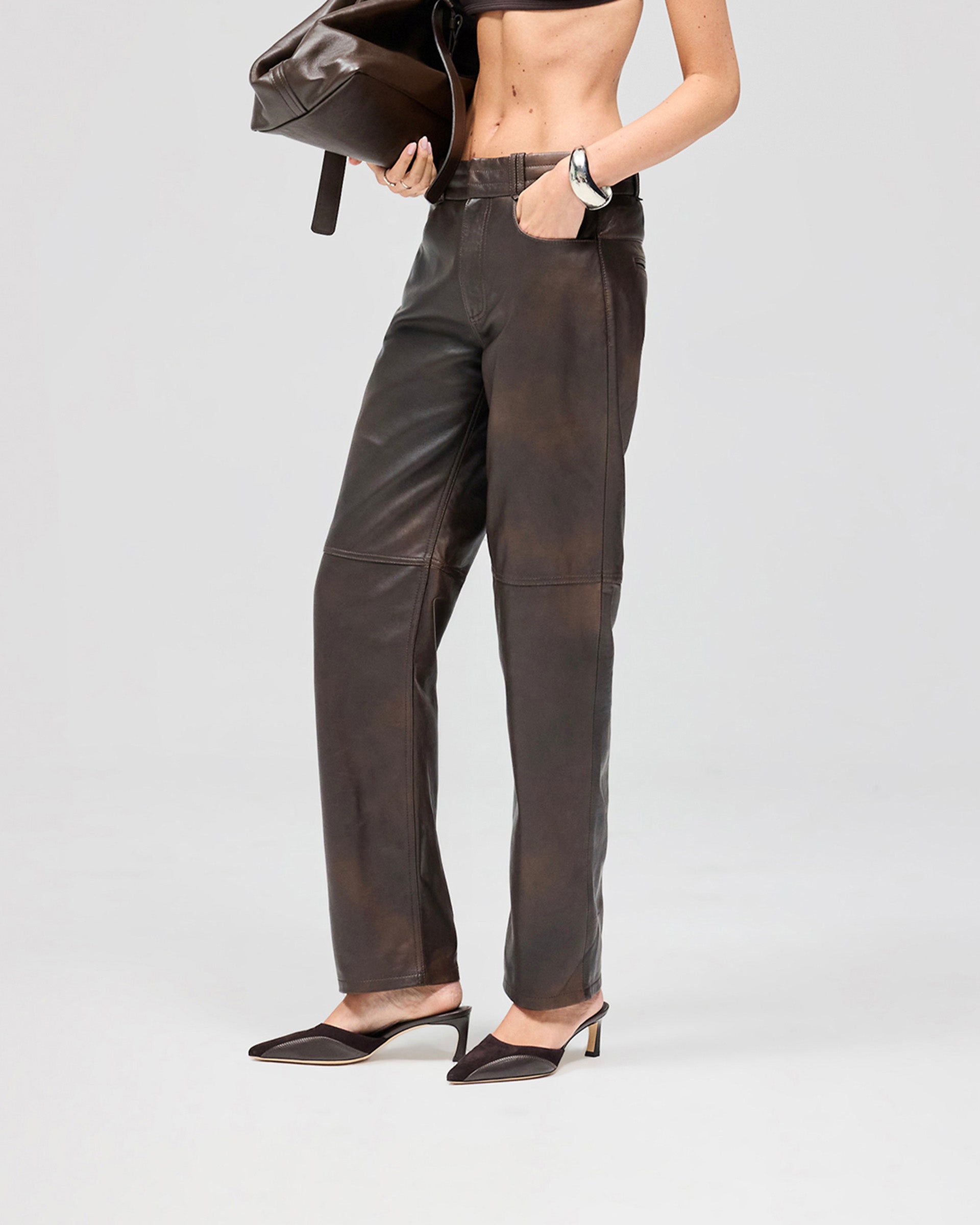 Drive Trousers - Dark Chocolate