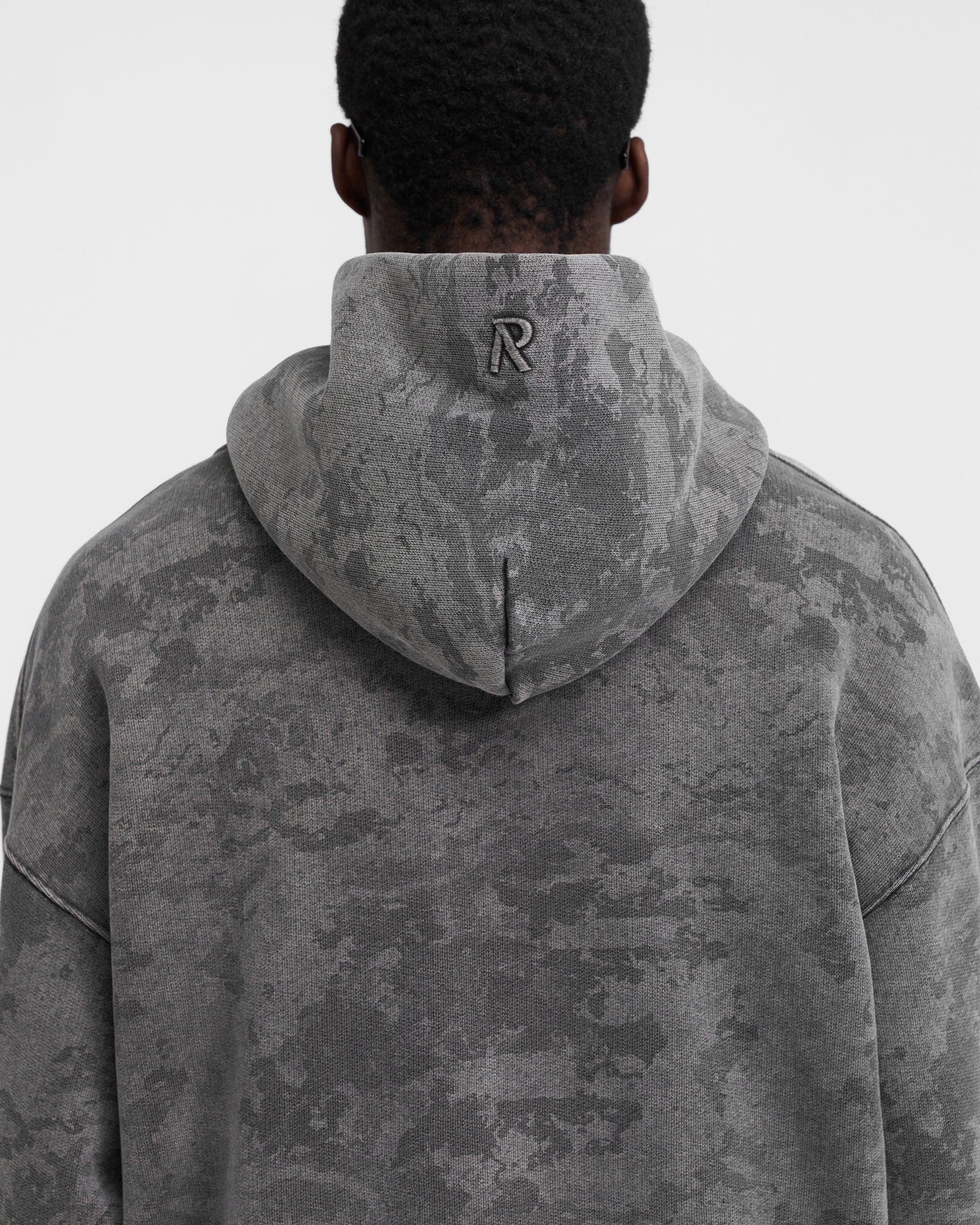 Heavyweight Initial Hoodie - Fade Out Camo