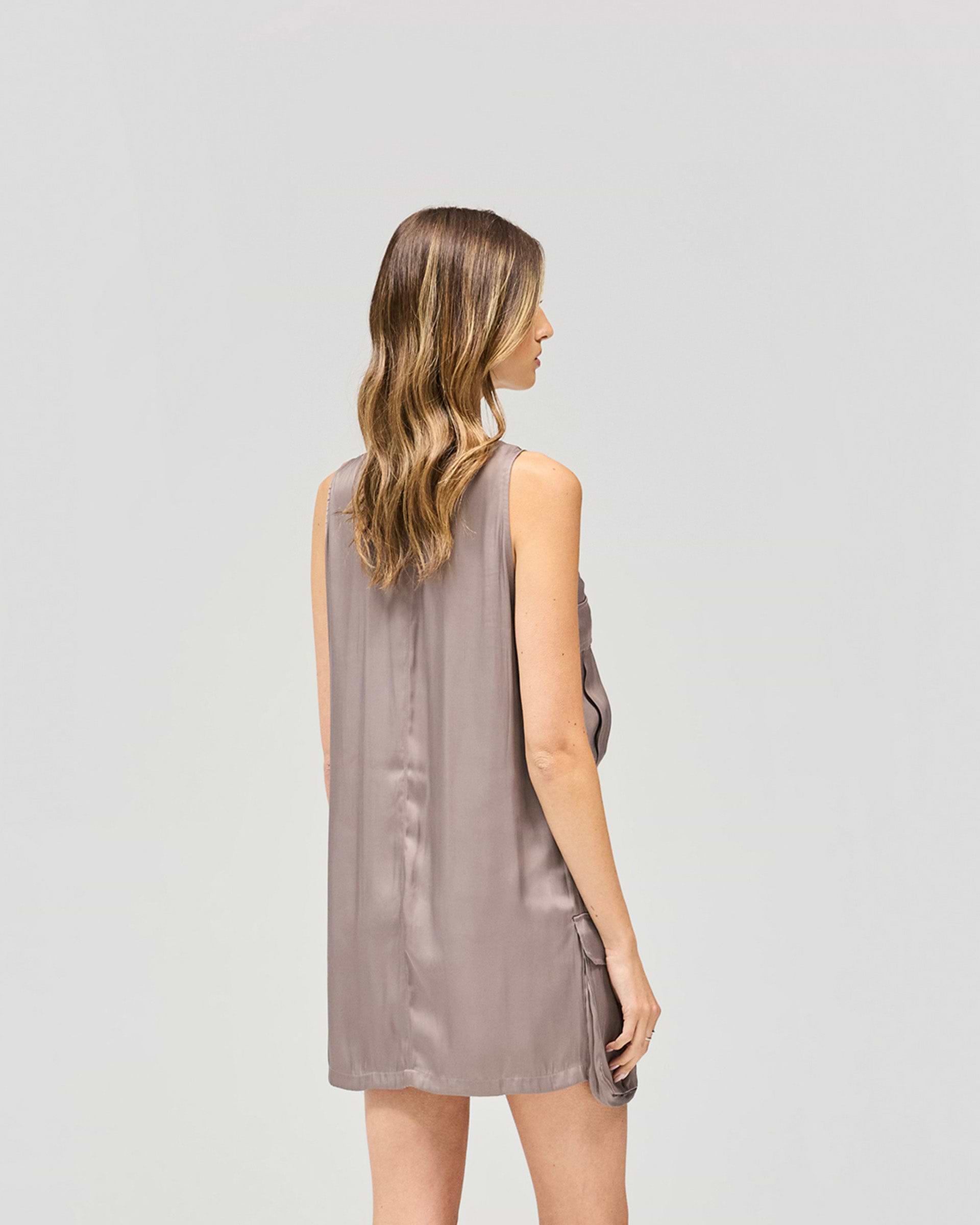 Adrenaline Mini Dress - Chocolate
