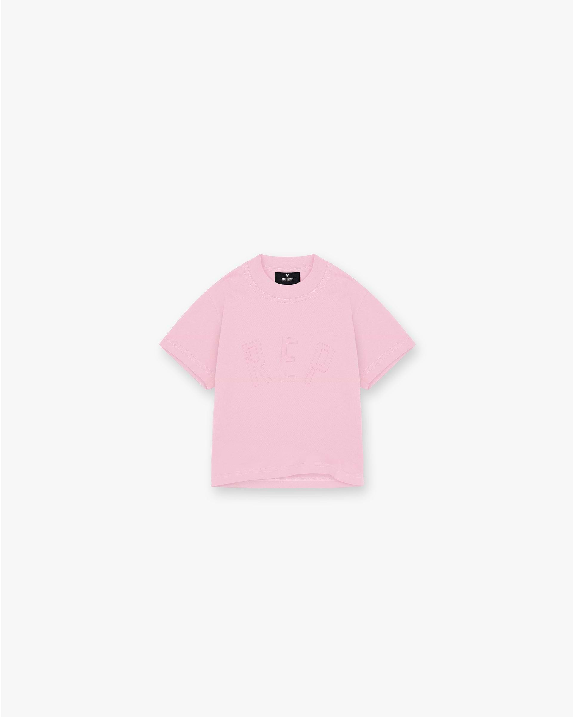 Mini Rep Applique T-Shirt - Candy Pink