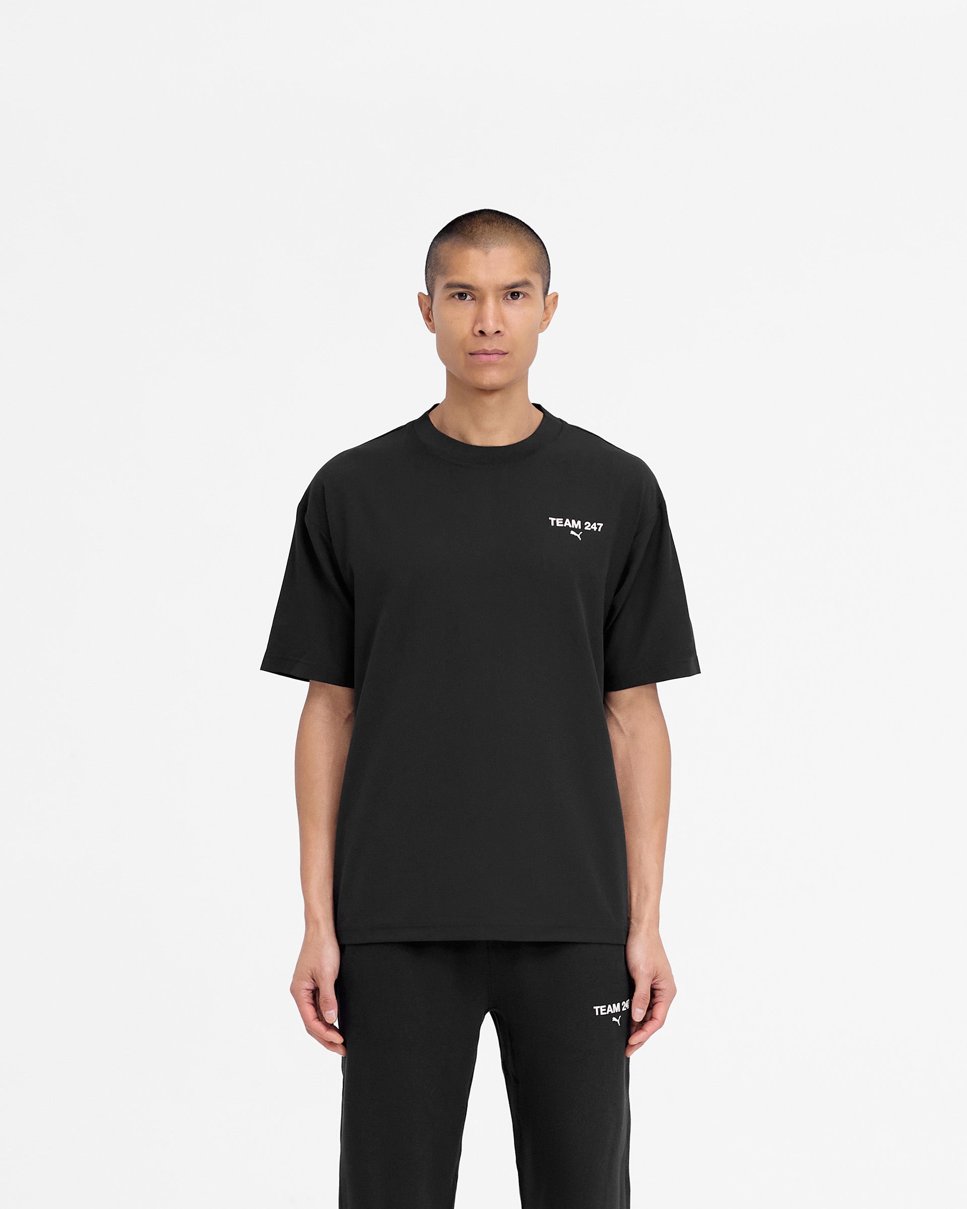 247 X Puma Oversized T-Shirt - Black