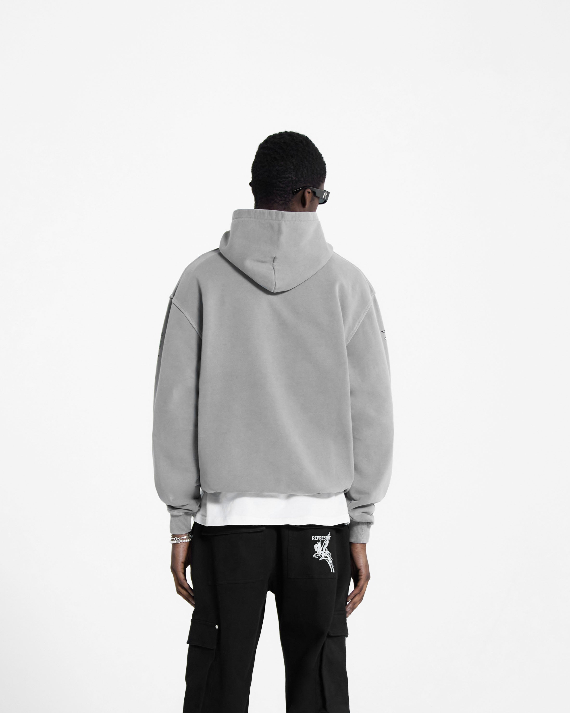 Rock Logo Hoodie - Ultimate Grey