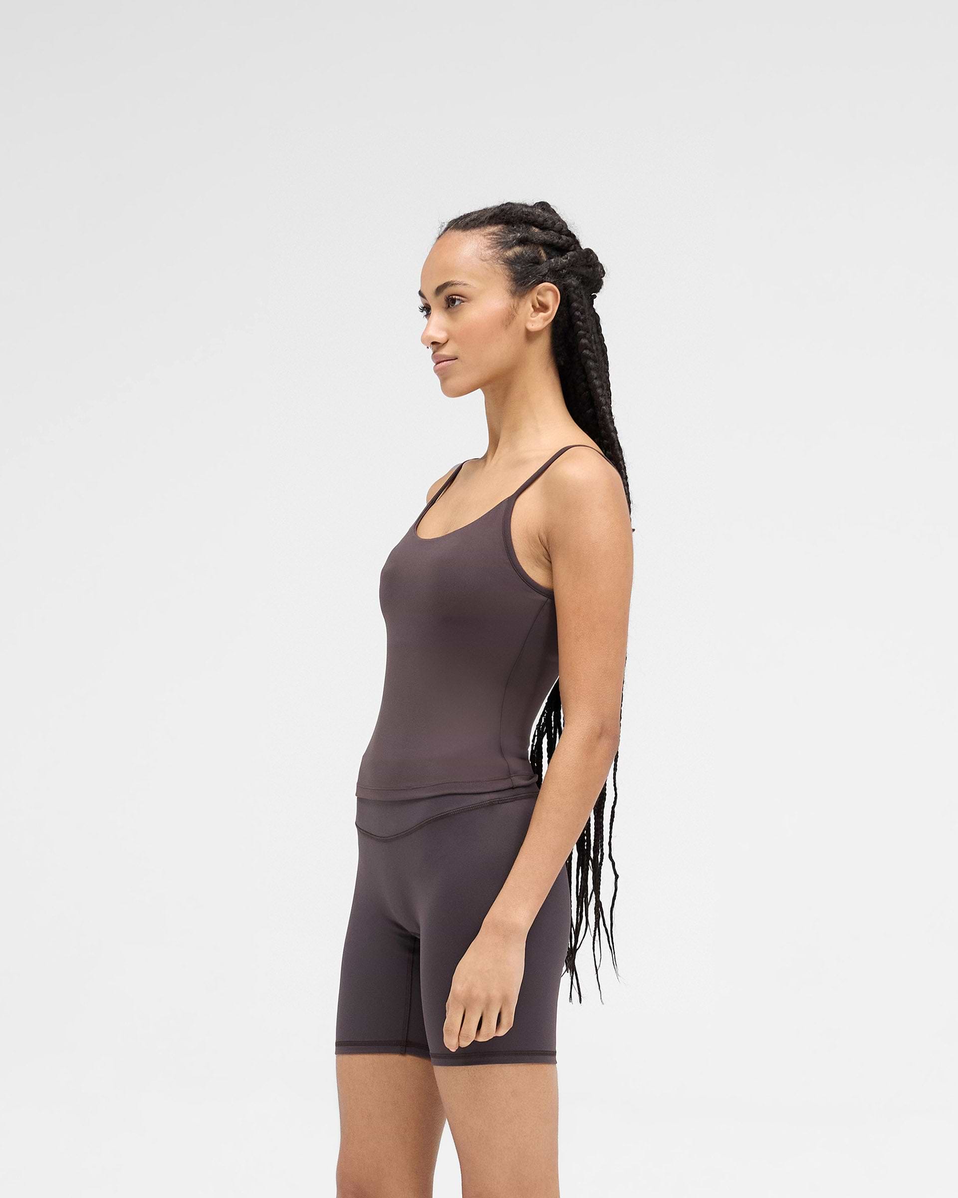 Owners Club Cami Top - Black Coffee