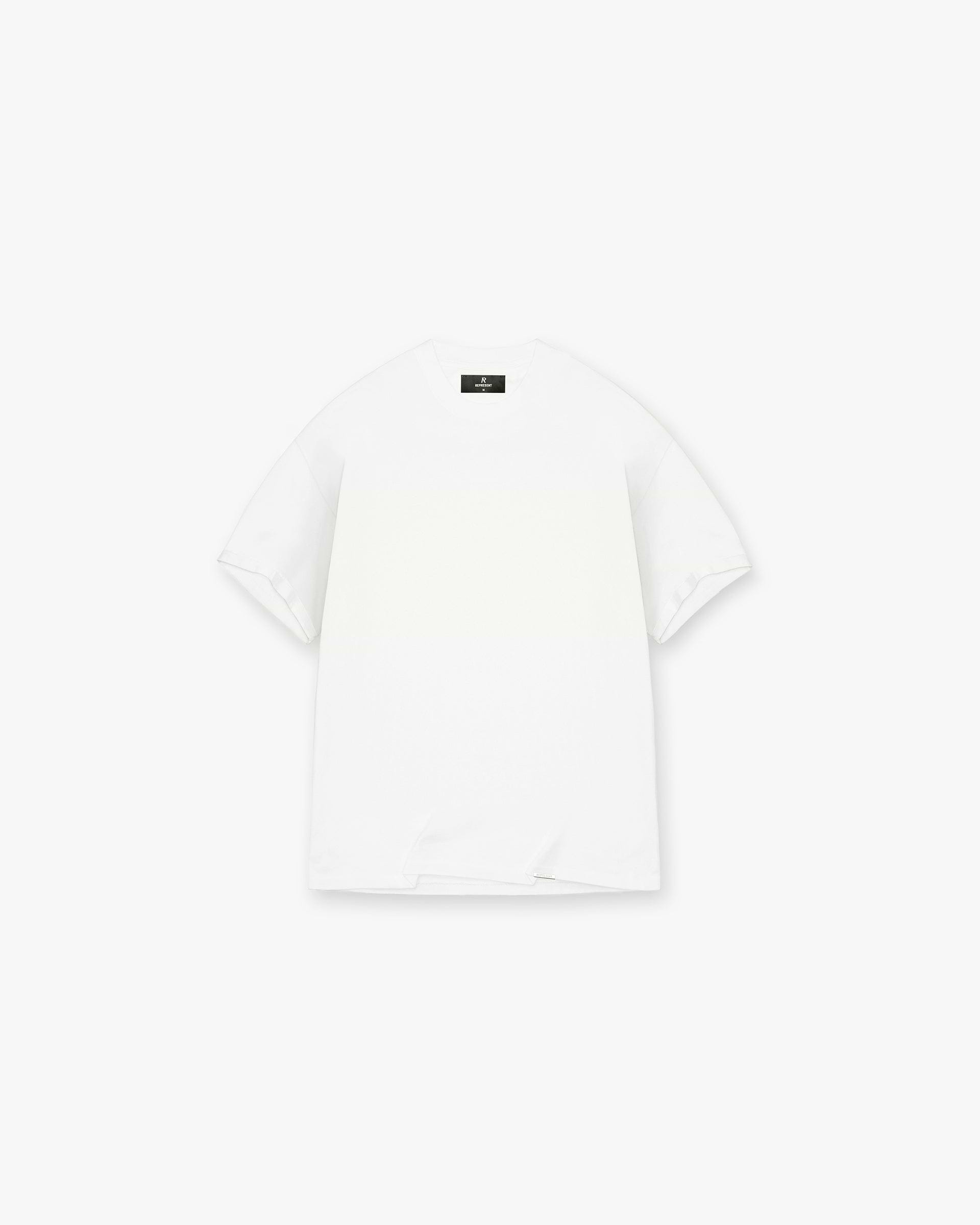 Initial T-Shirt - Flat White