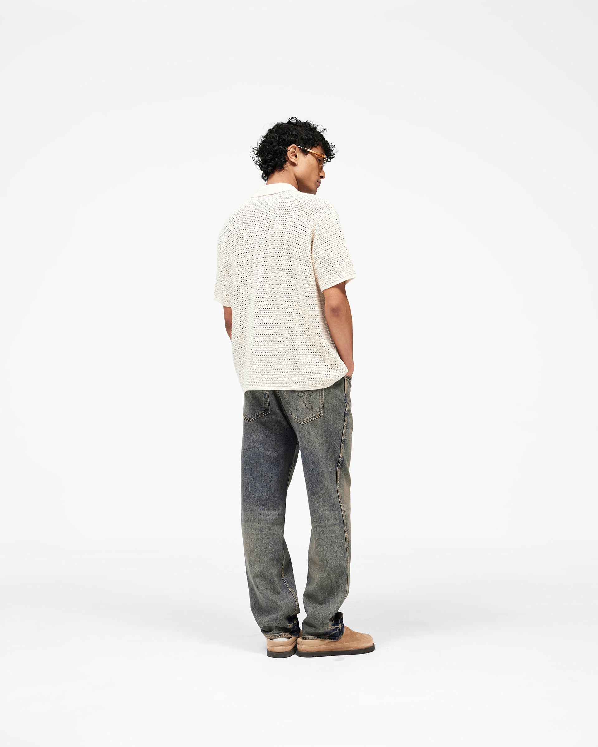 Pico Knit Shirt - Ecru