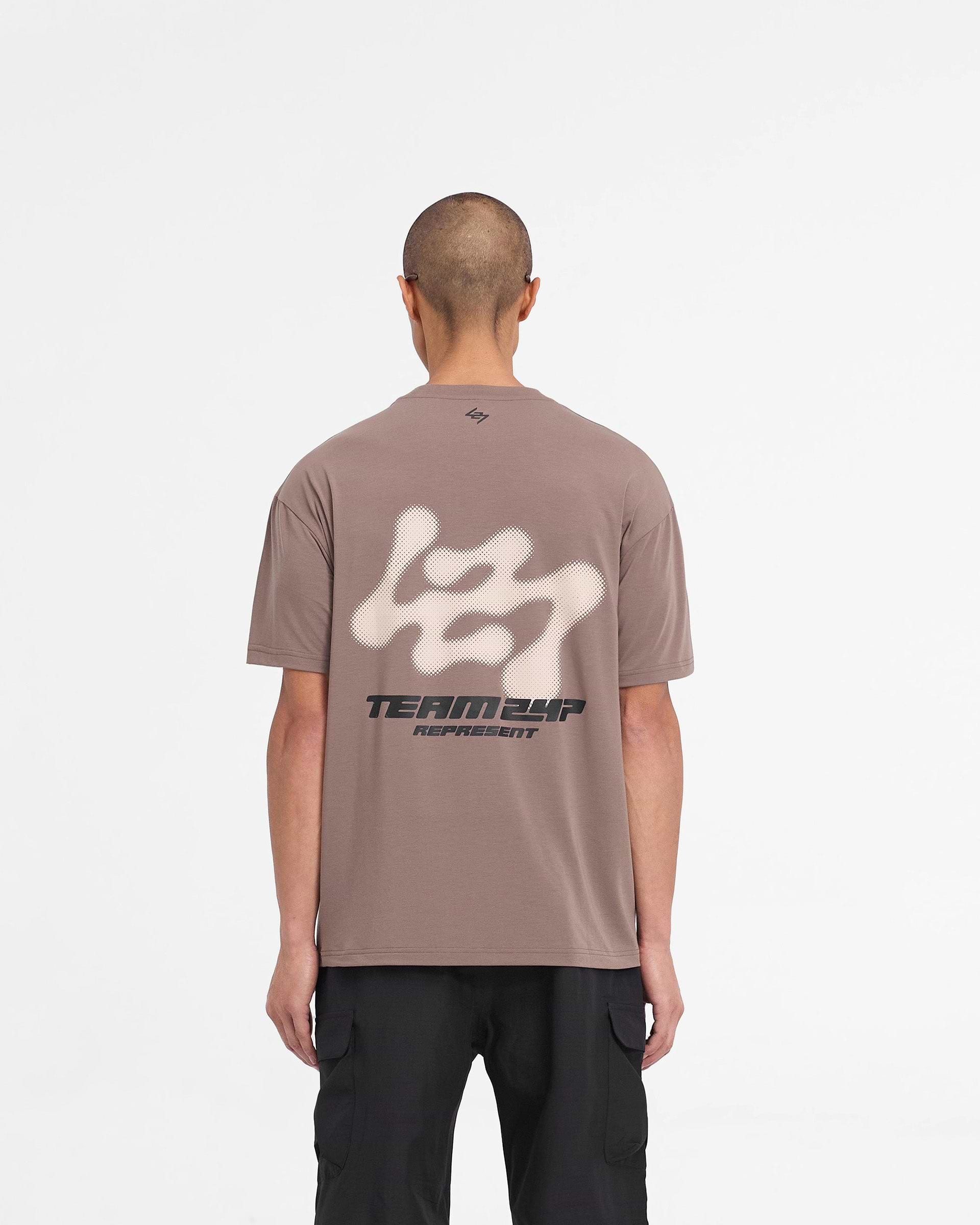 247 Future Terrains Oversized T-Shirt - Umber