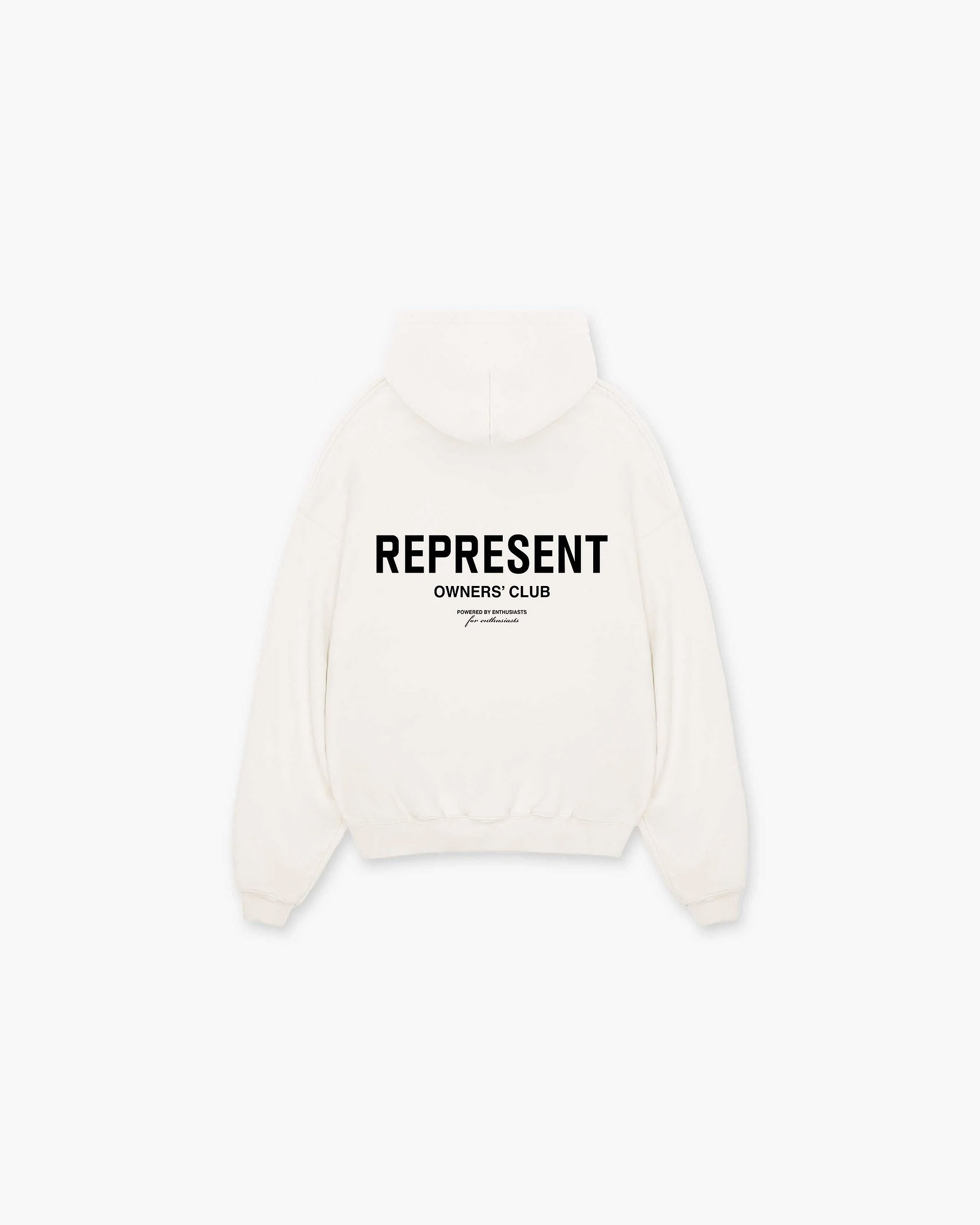 Represent Owners Club Hoodie - Flat White