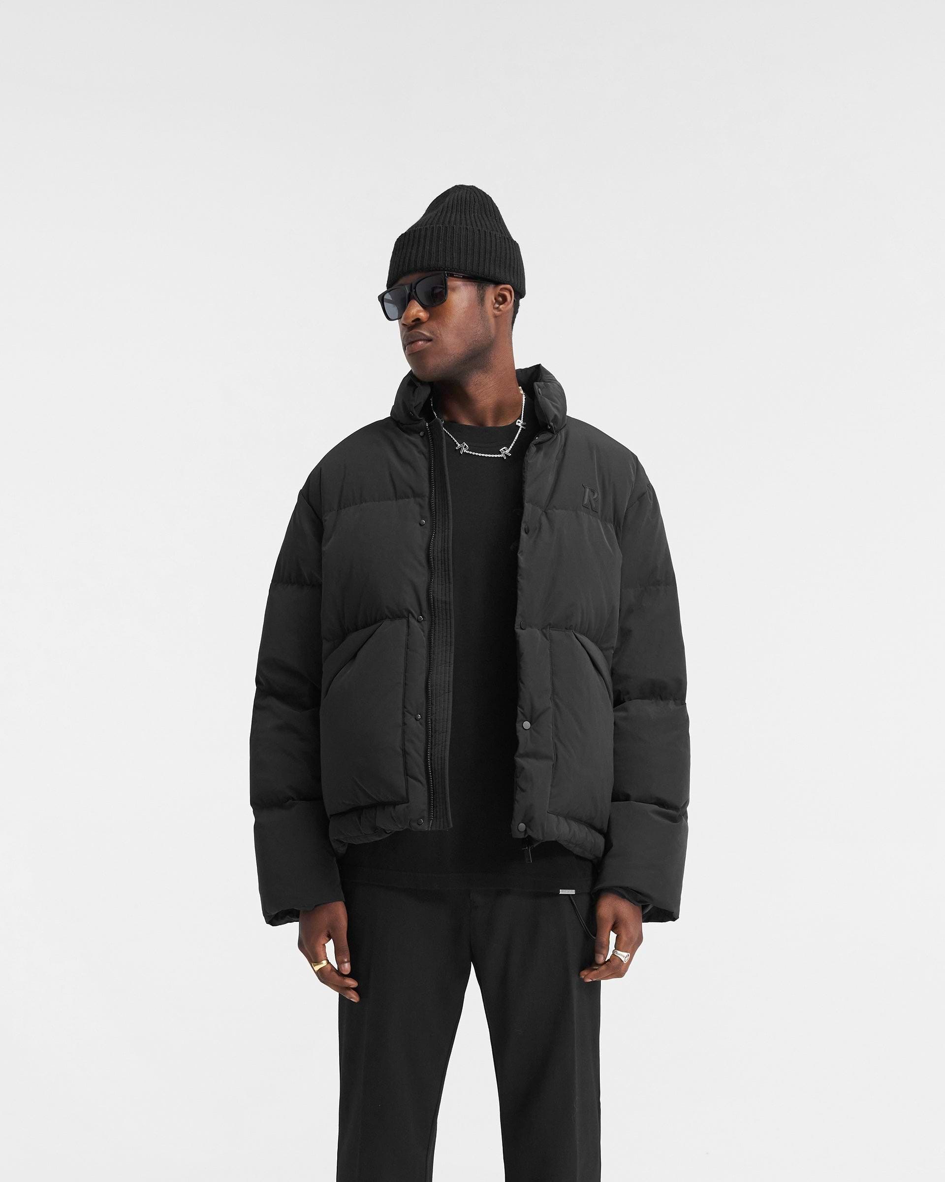 Puffer Jacket - Jet Black