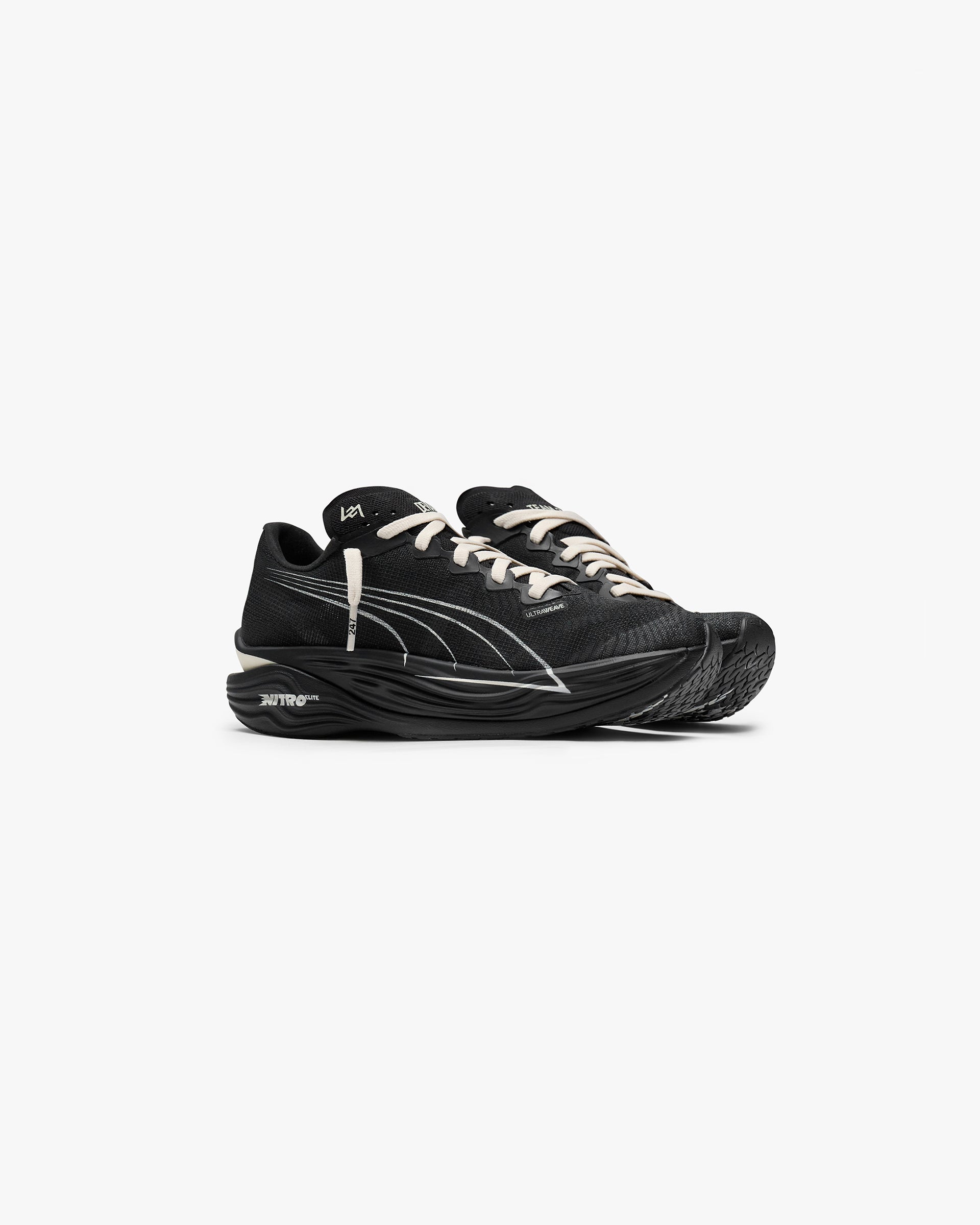 Men's 247 Puma Deviate Nitro 3 Elite | Black Alpine Snow | REPRESENT