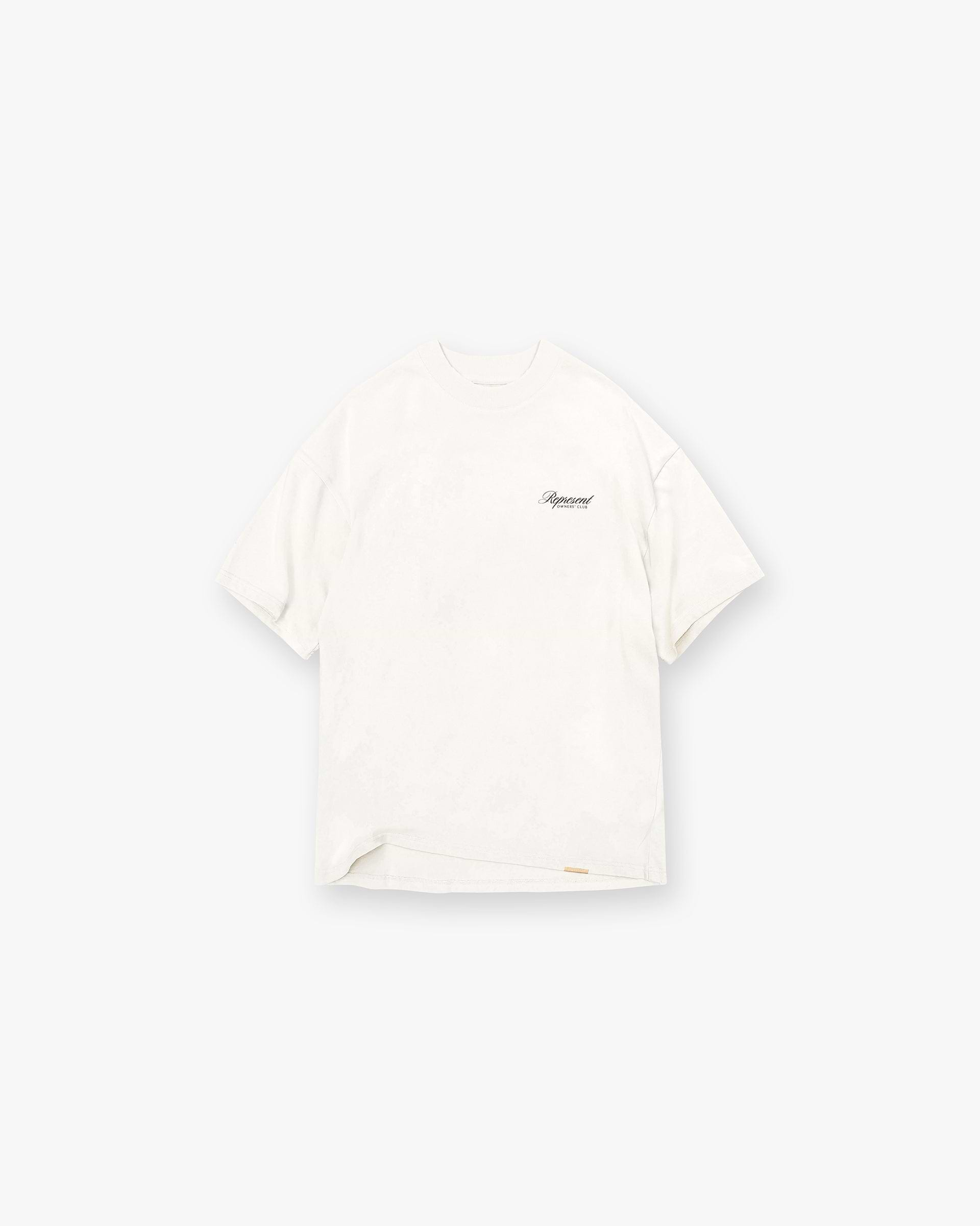 Represent X Harrods Bear Owners Club T-Shirt - Flat White