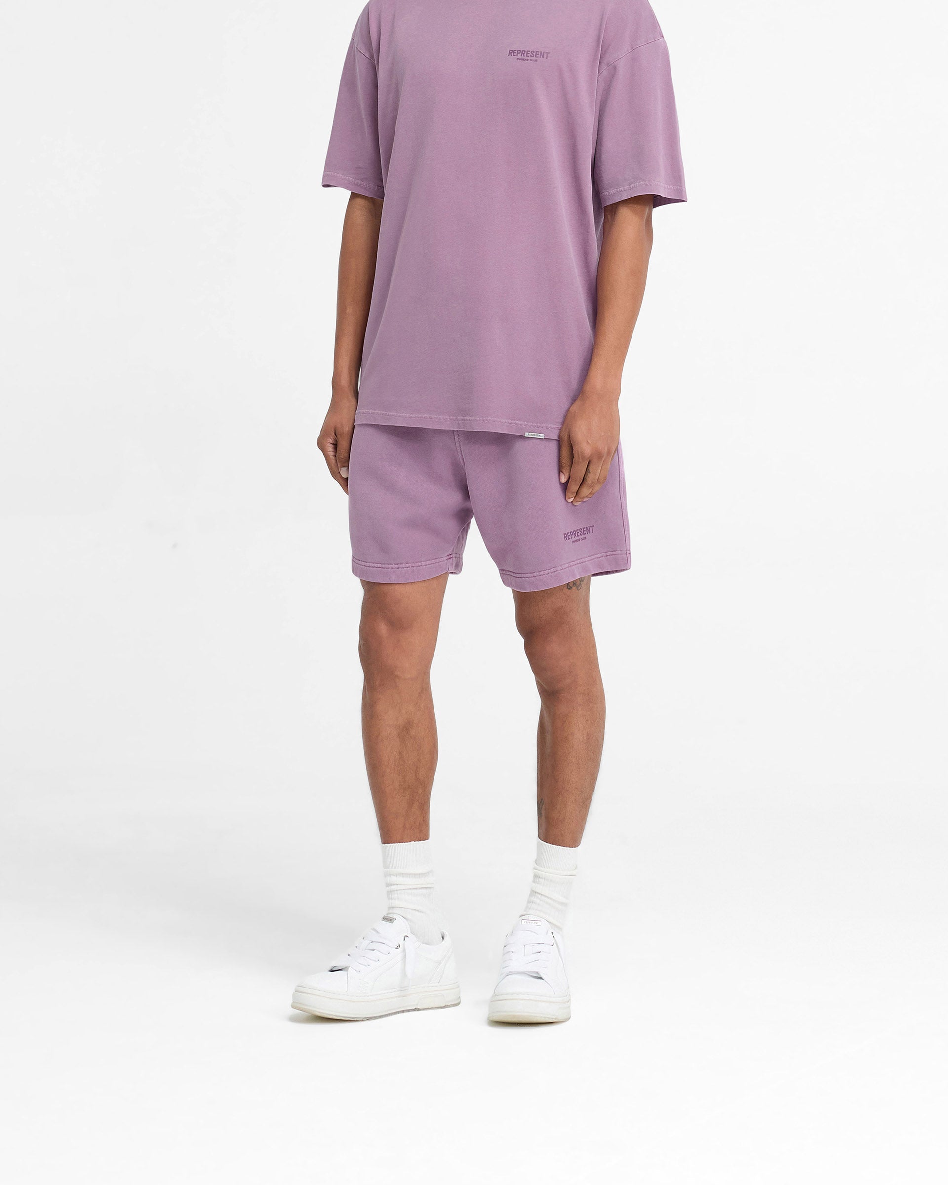 Represent Owners Club Shorts - Mid Purple