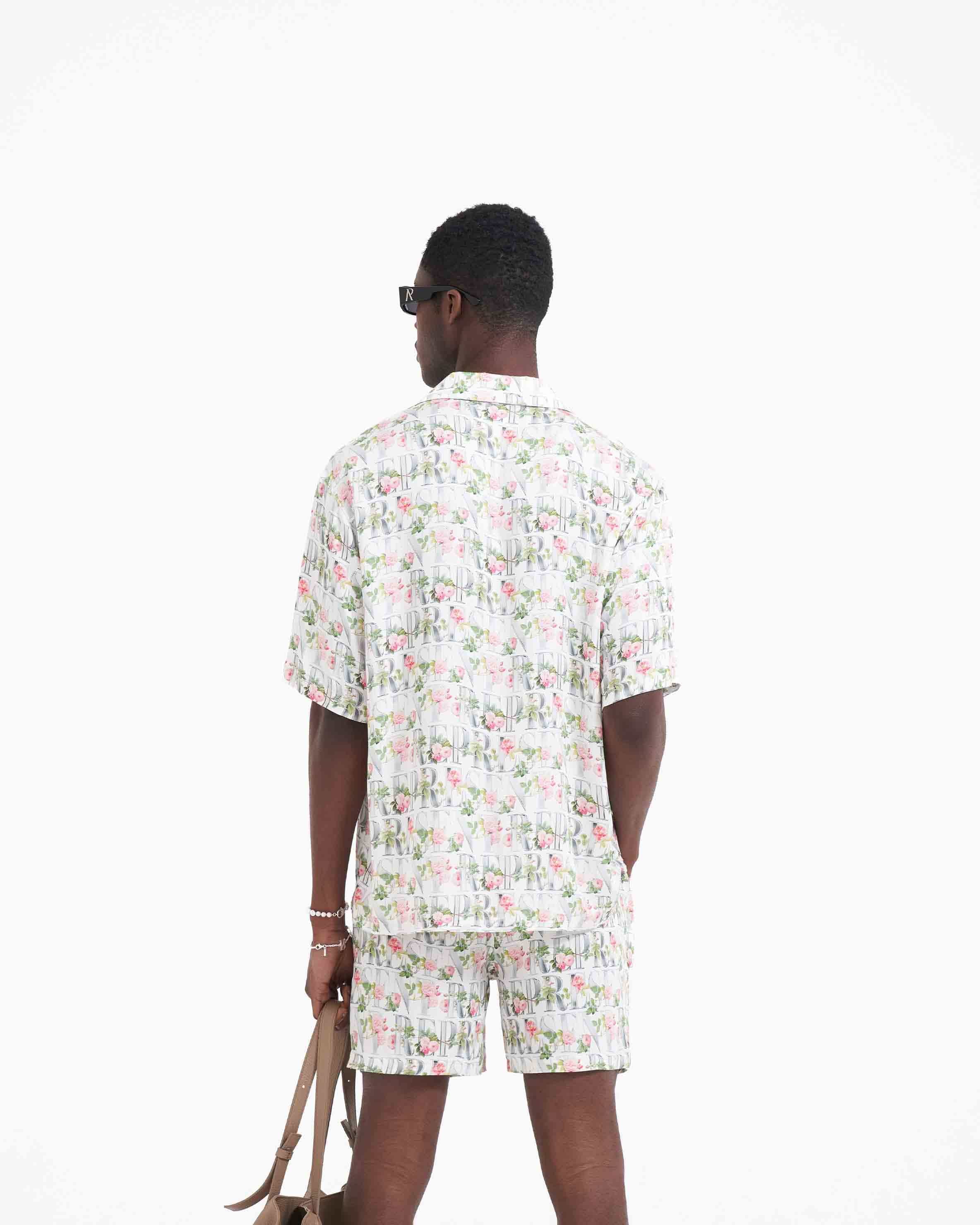 Floral Represent Shirt - Flat White
