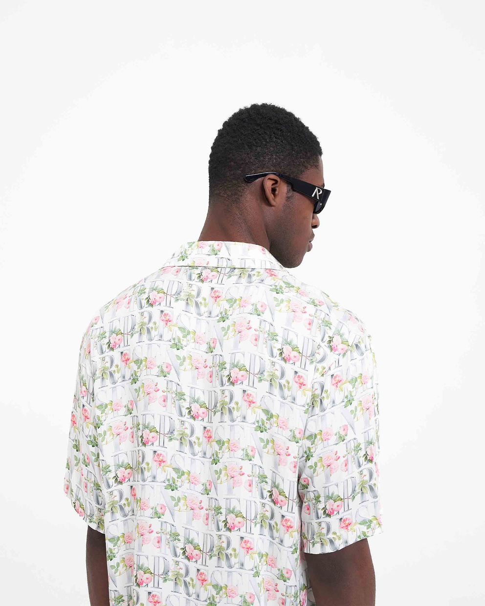 Floral Represent Shirt - Flat White