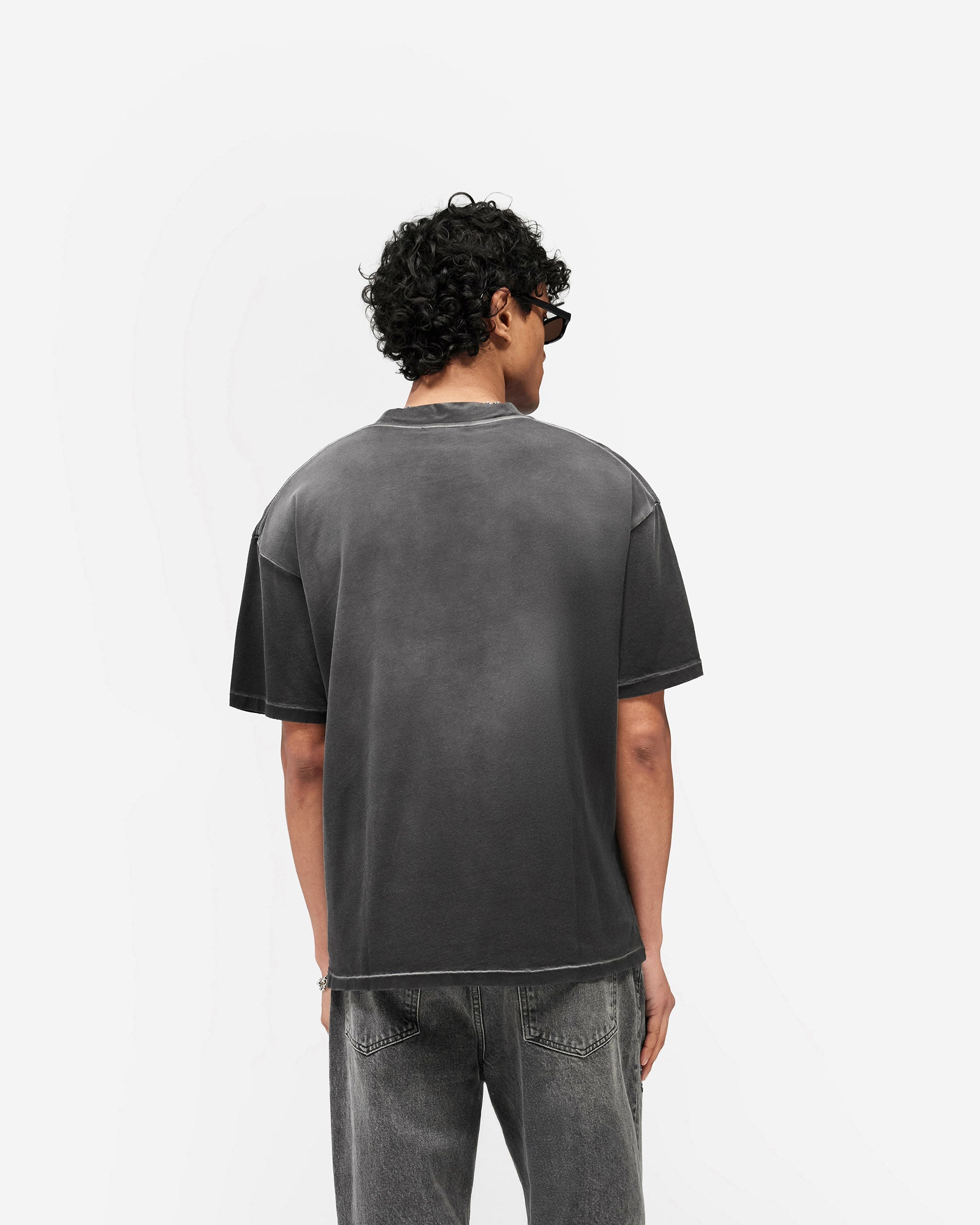 Loaded With Love T-Shirt - Stained Black