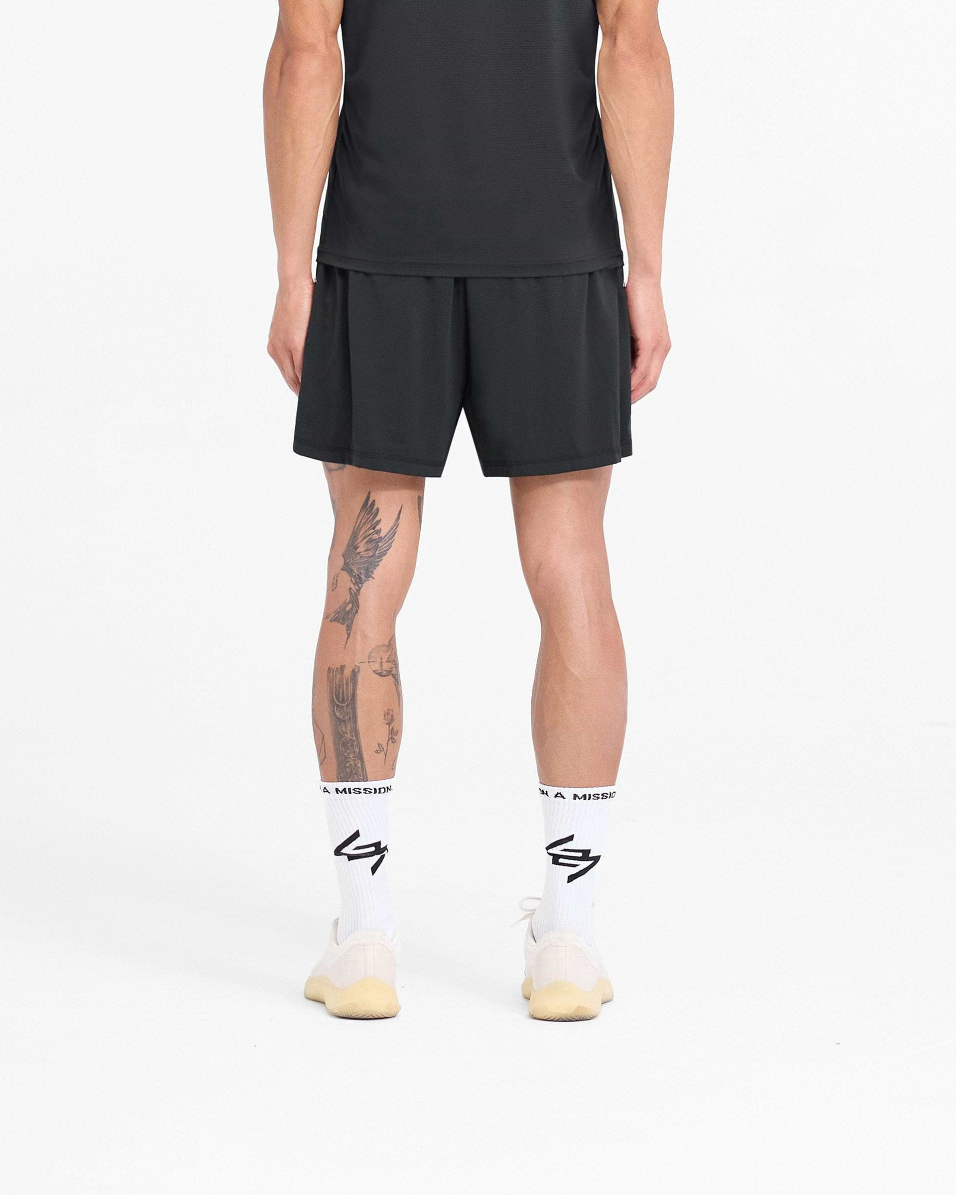 247 DNA Mesh Shorts - Black