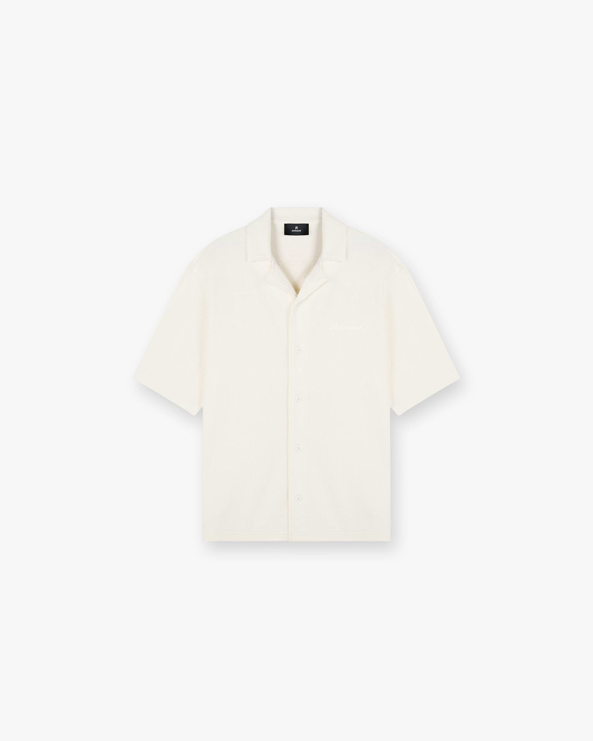 Waffle Shirt - Antique White