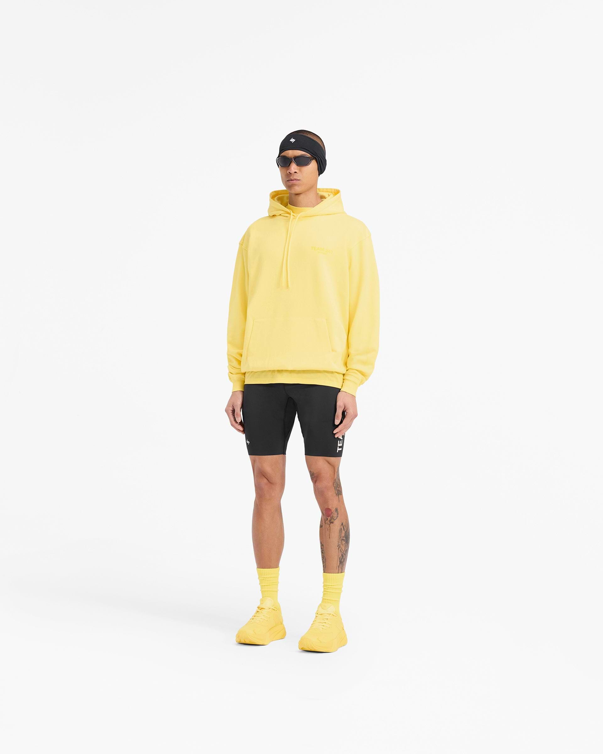 Team 247 Oversized Hoodie - Lemon