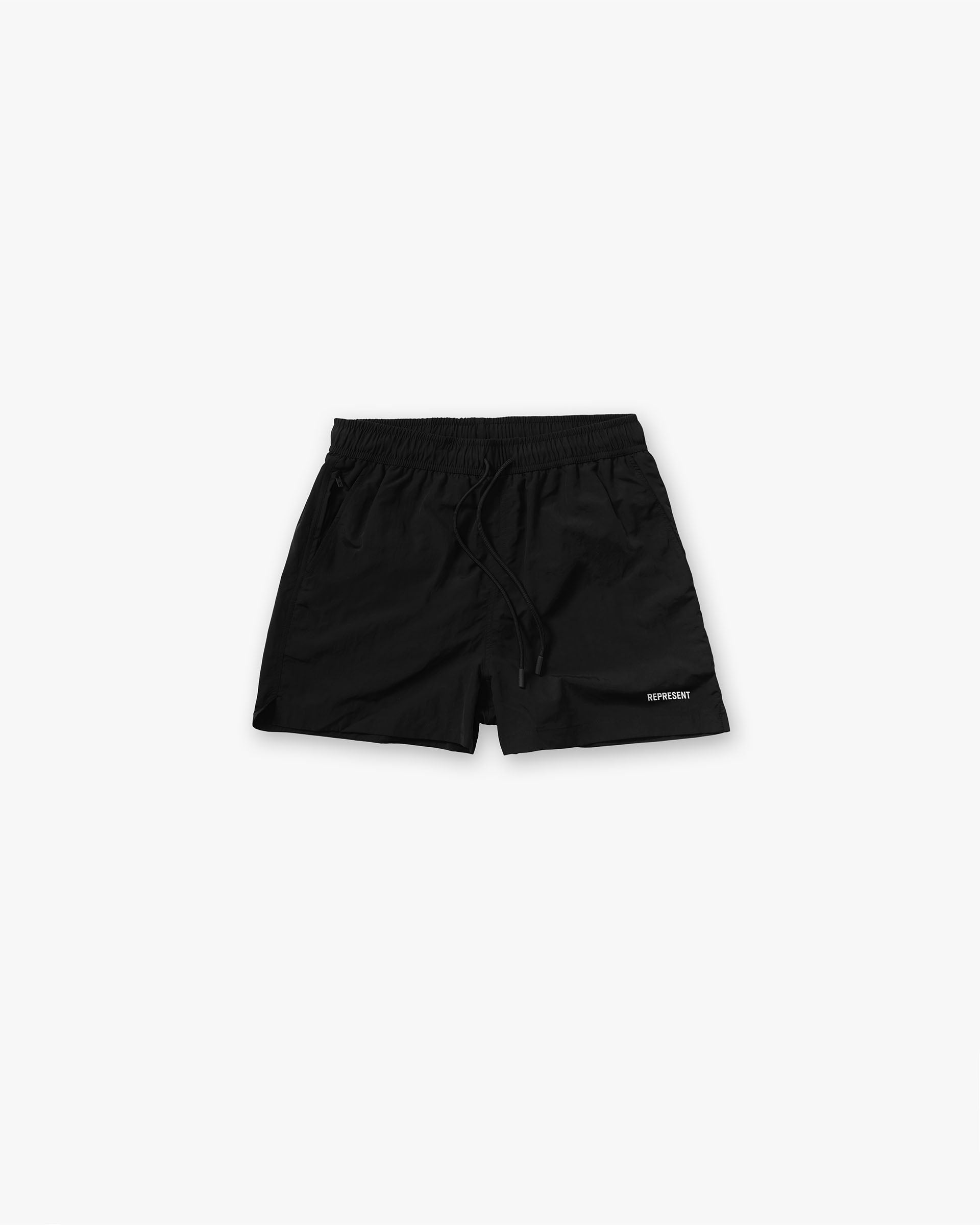 Represent Swim Short - Jet Black