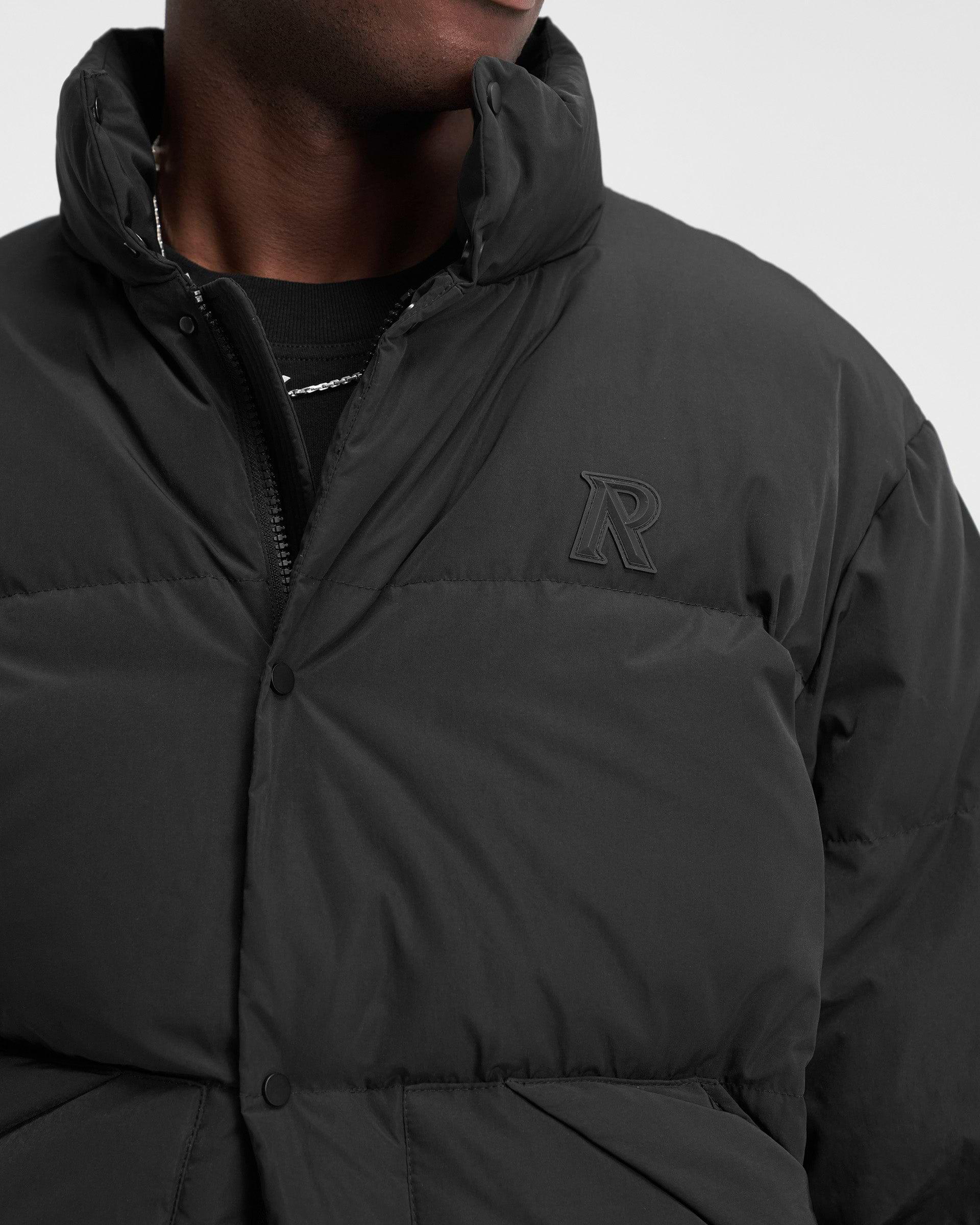 Puffer Jacket - Jet Black