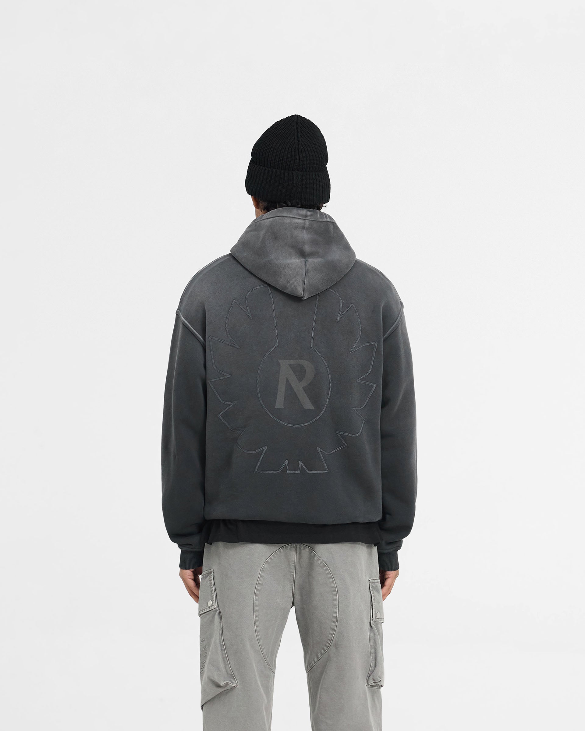 Represent X Belstaff Outline Phoenix Hoodie - Shadow