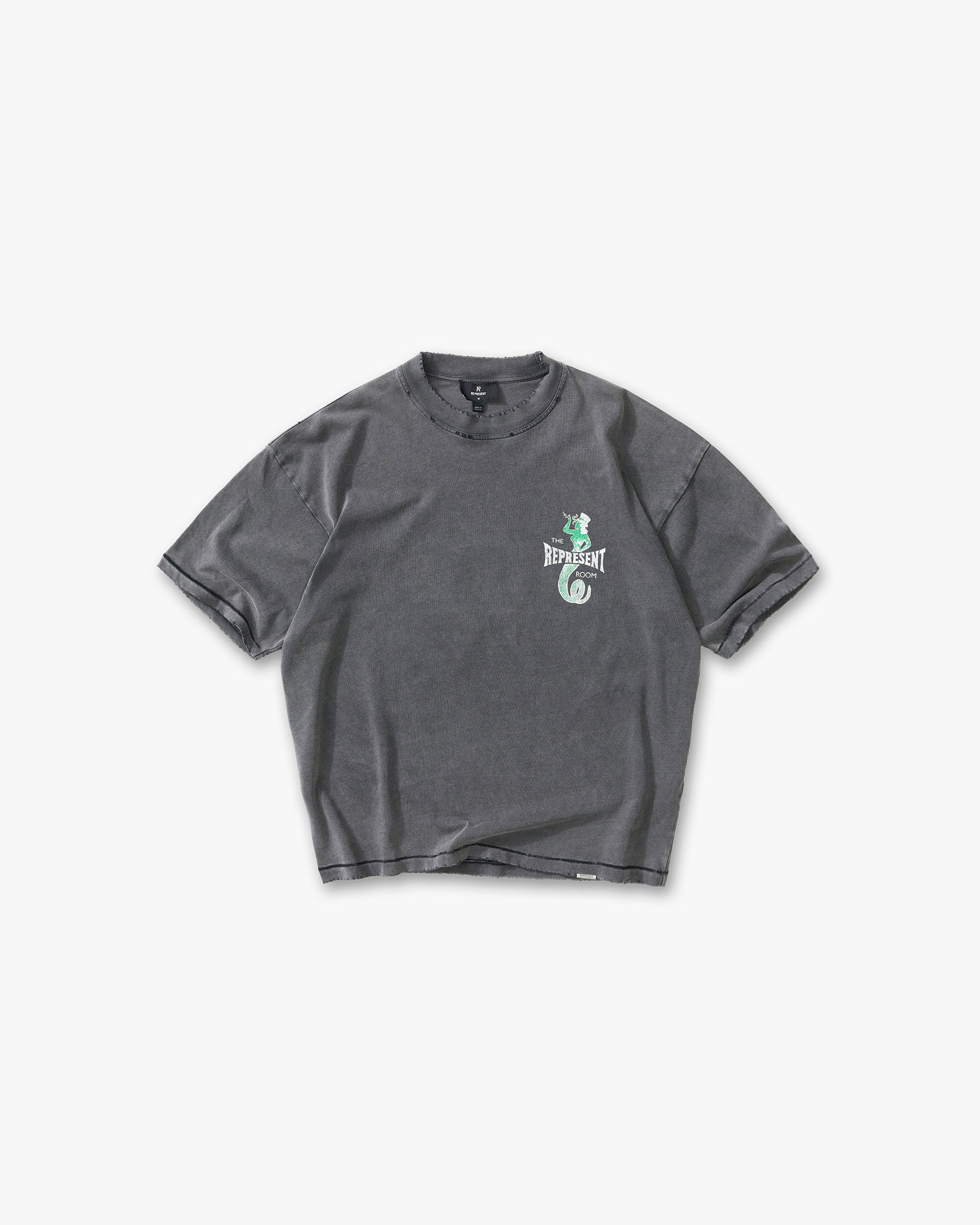 Represent x The Viper Room Dice T-Shirt - Vintage Grey